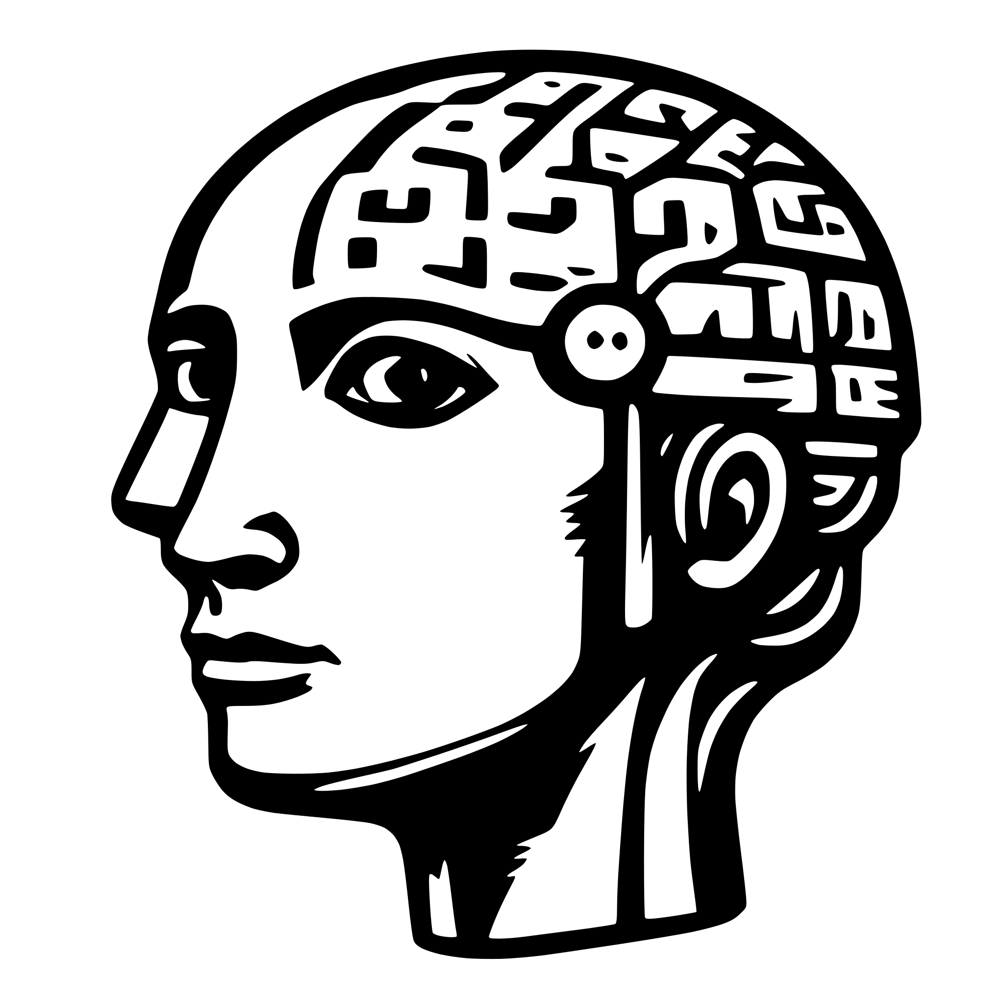 AI-generated SVG of 'ai brain'
