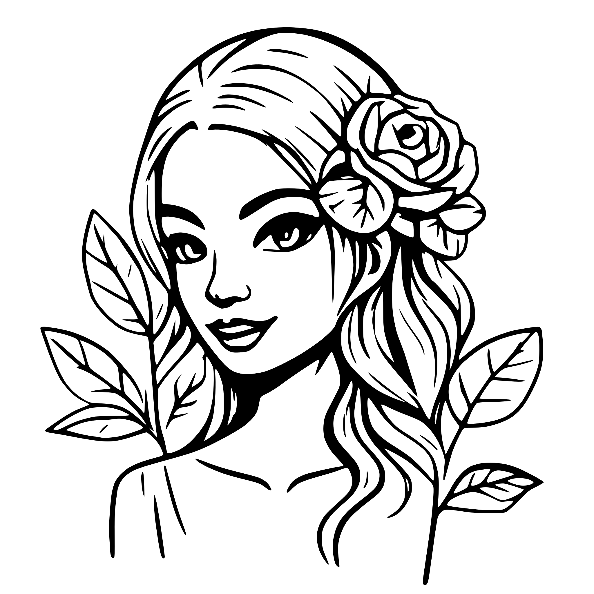 AI-generated SVG of a create a beautiful art image dor a mehindi for a marriage