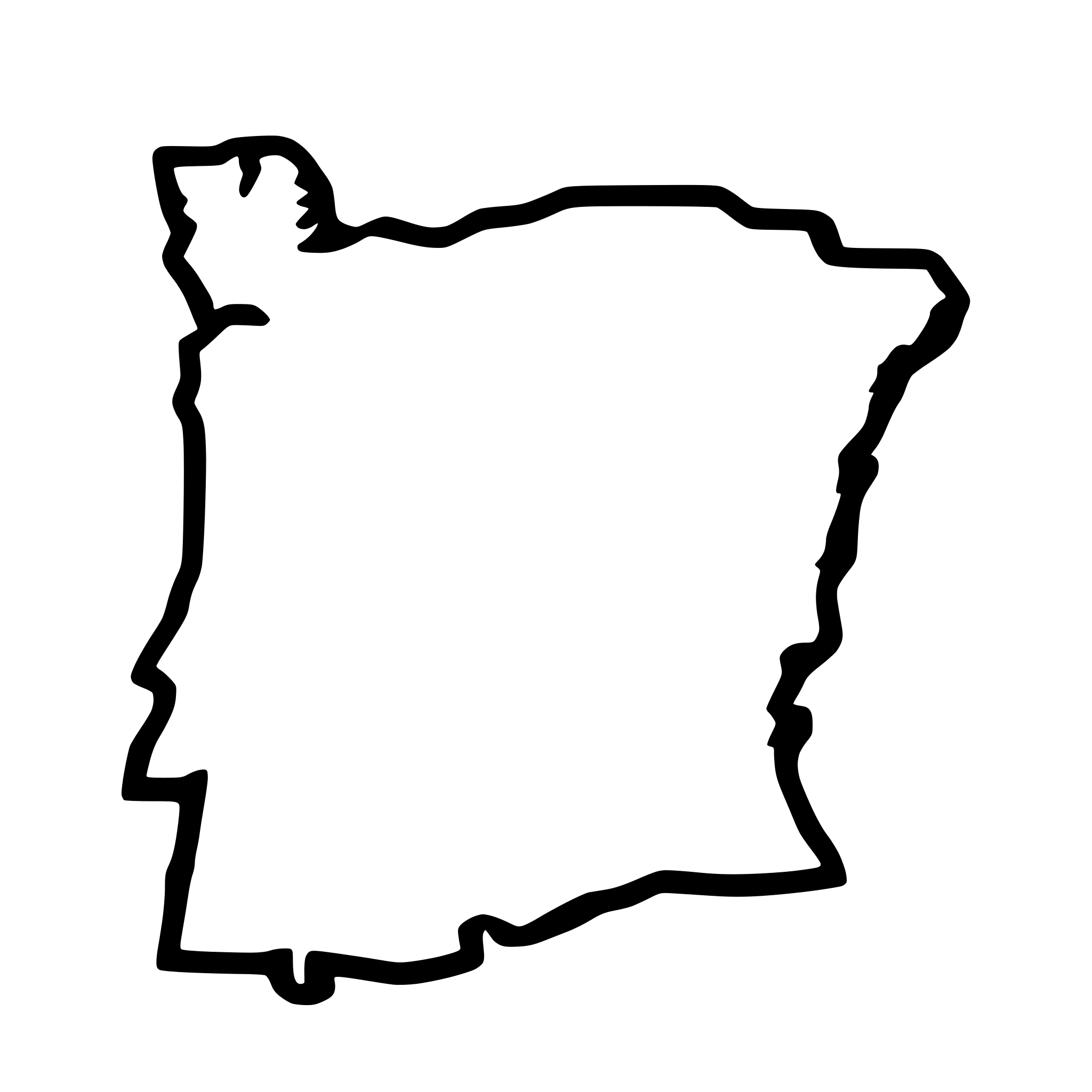 AI-generated SVG of 'wireframe of oregon USA'