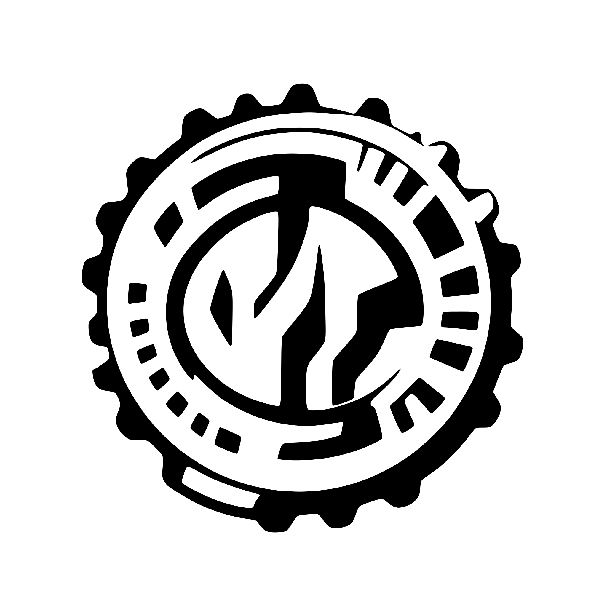 AI-generated SVG of a stylized gear with cut-out sections