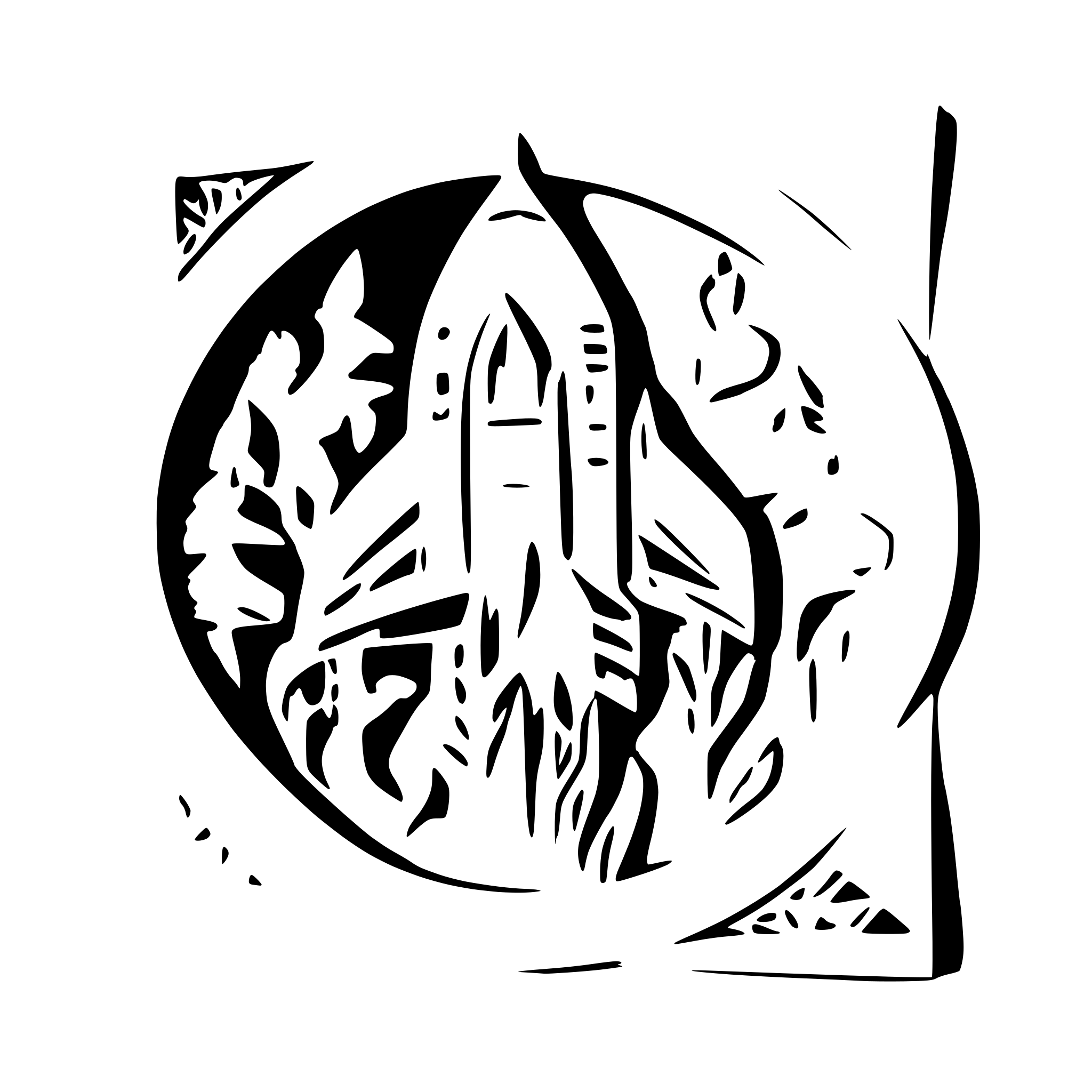 AI-generated SVG of 'rocketship colored'