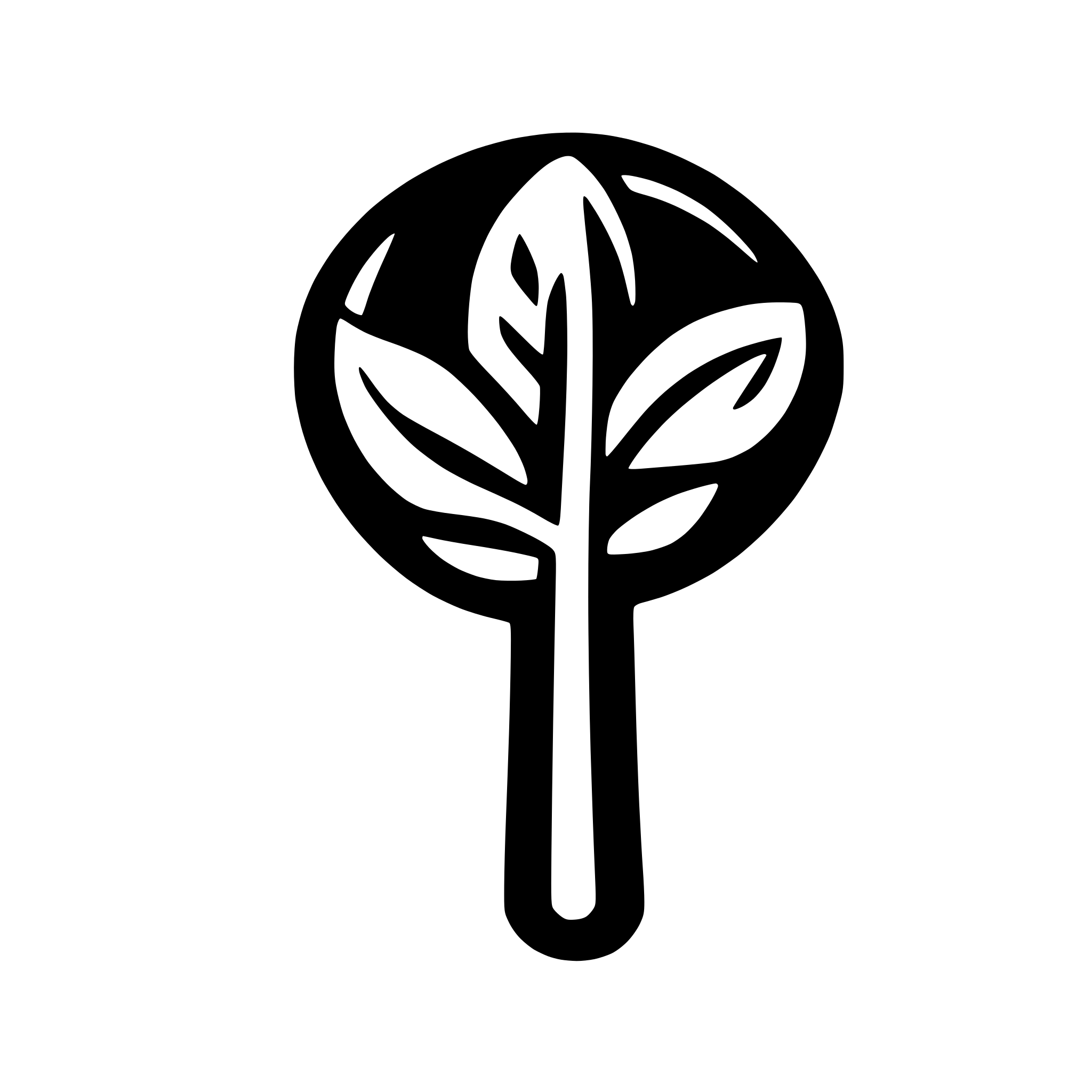AI-generated SVG of a linear menu icon for Agriculture and Gardening