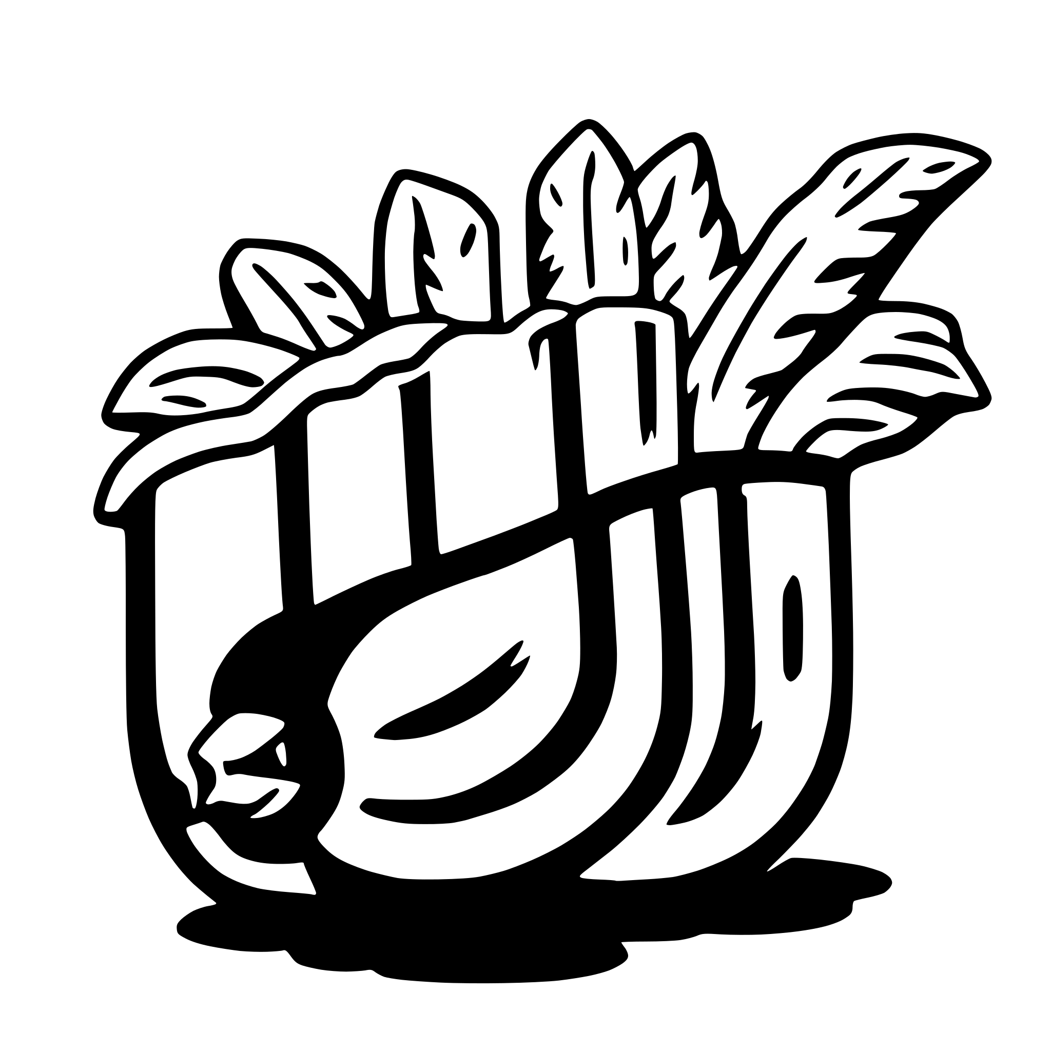 AI-generated SVG of a celery