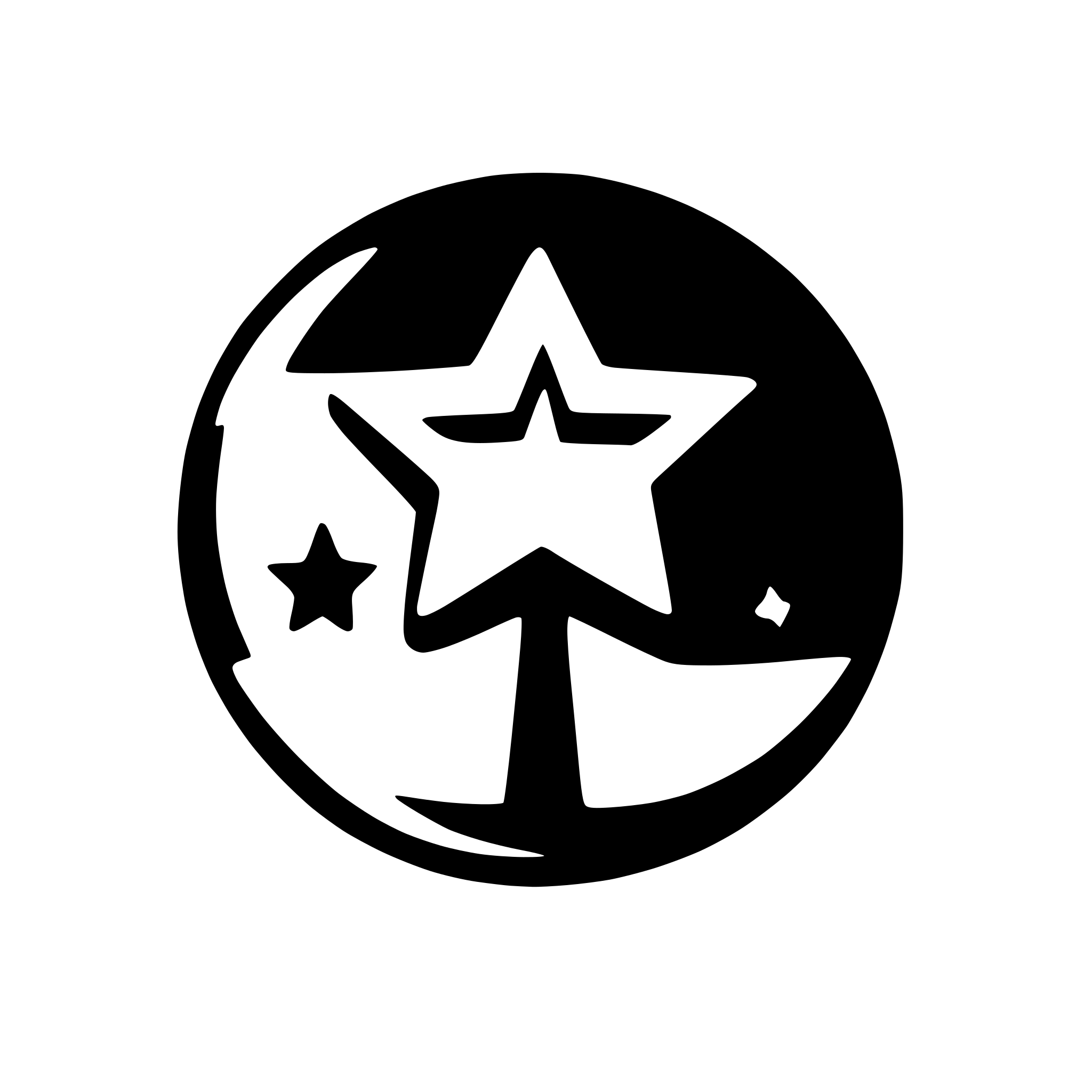 AI-generated SVG of a star