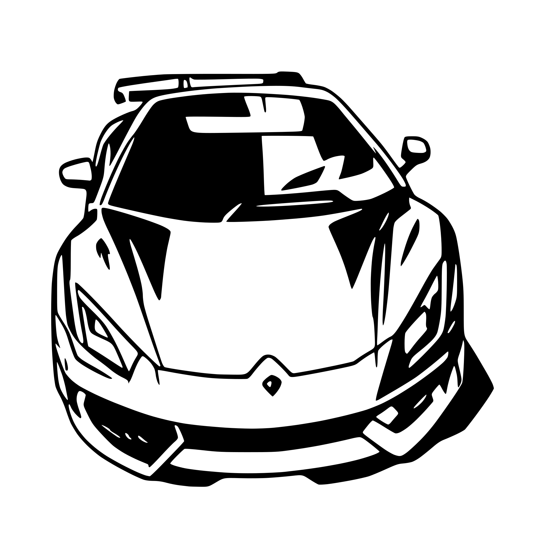 AI-generated SVG of a Lamborghini Aventador SVJ as a drawing to color in. Without Logos. AI-generated SVG of a Lamborghini Aventador SVJ as a drawing to color in. Without Logos.