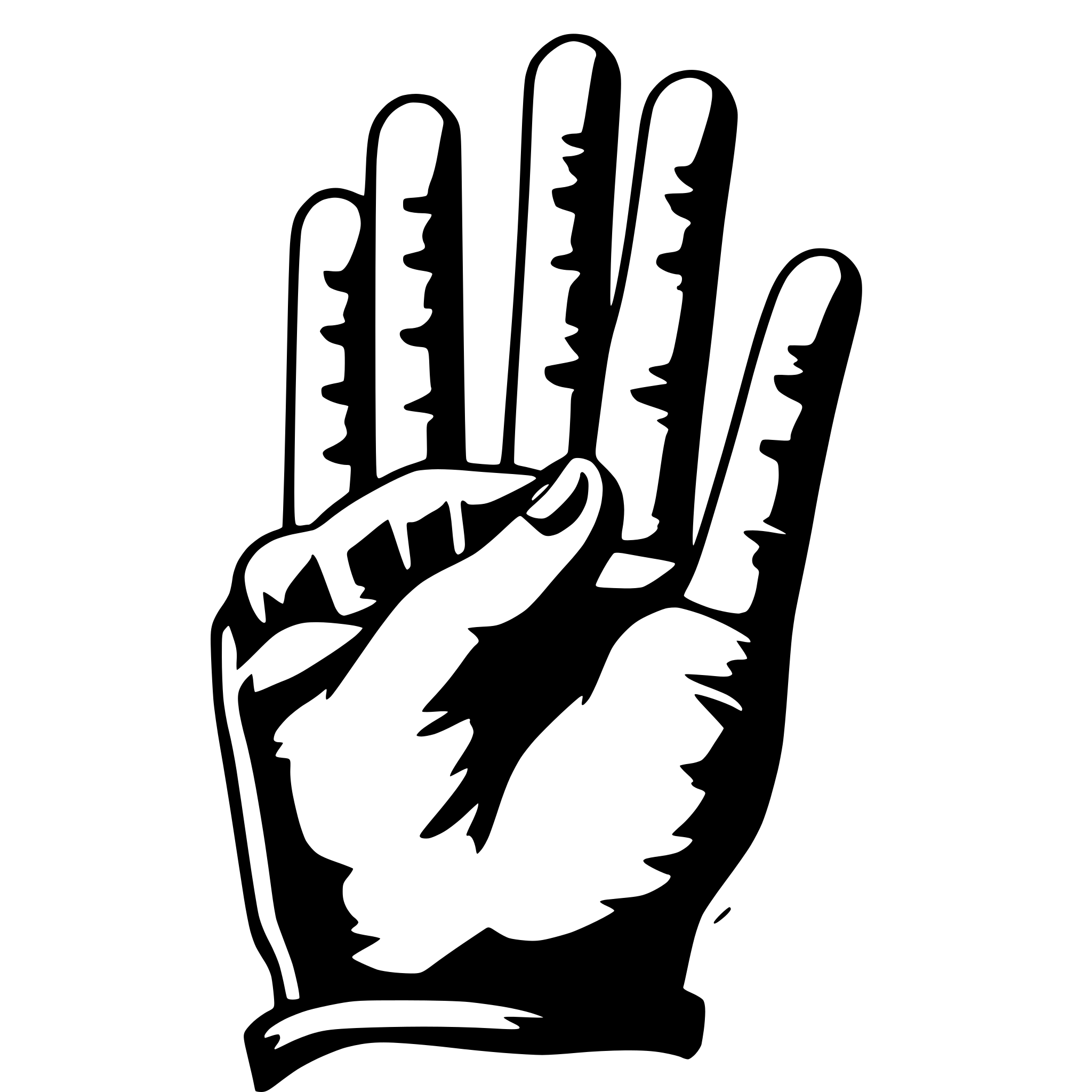 AI-generated SVG of 'fingers snapping'