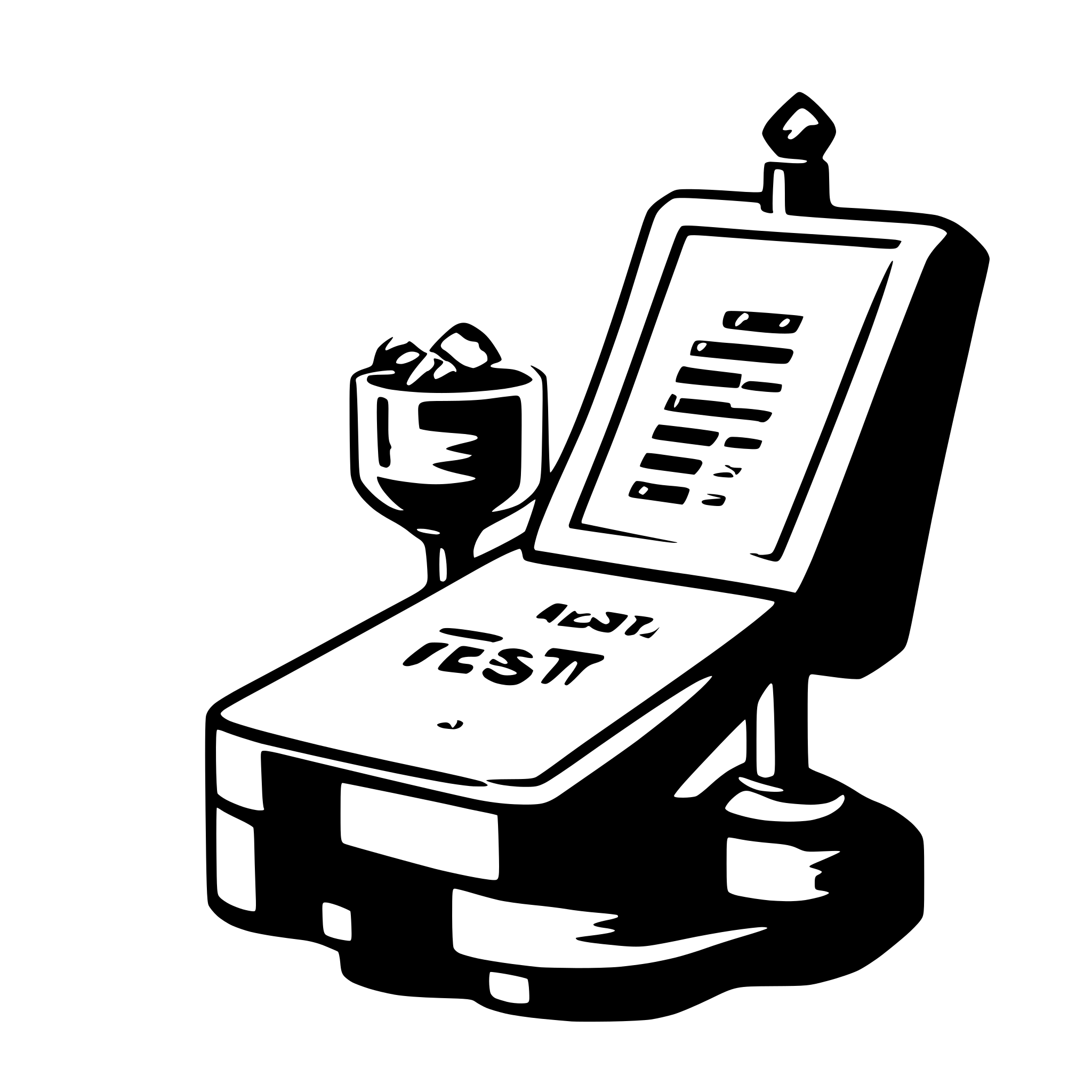 AI-generated SVG of a test