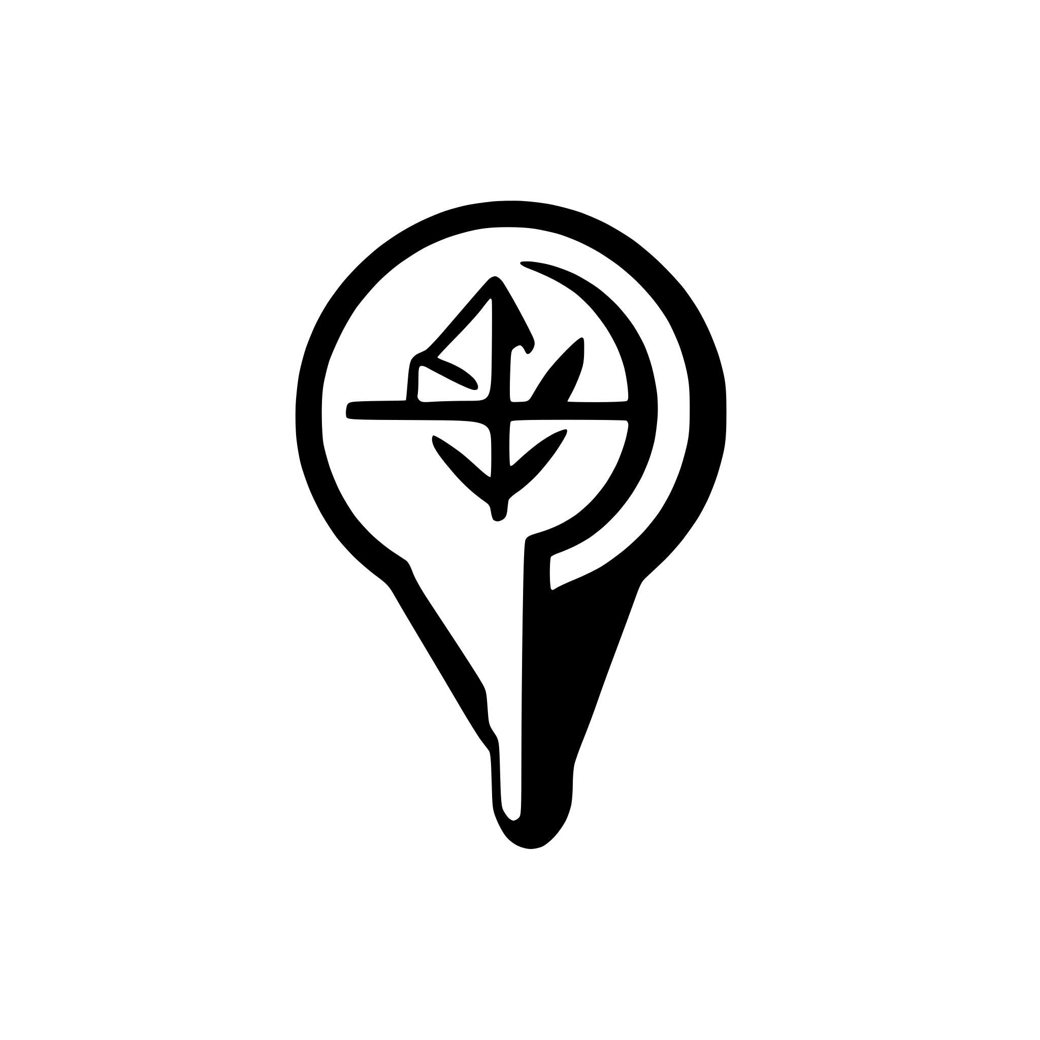 AI-generated SVG of 'map marker icon'