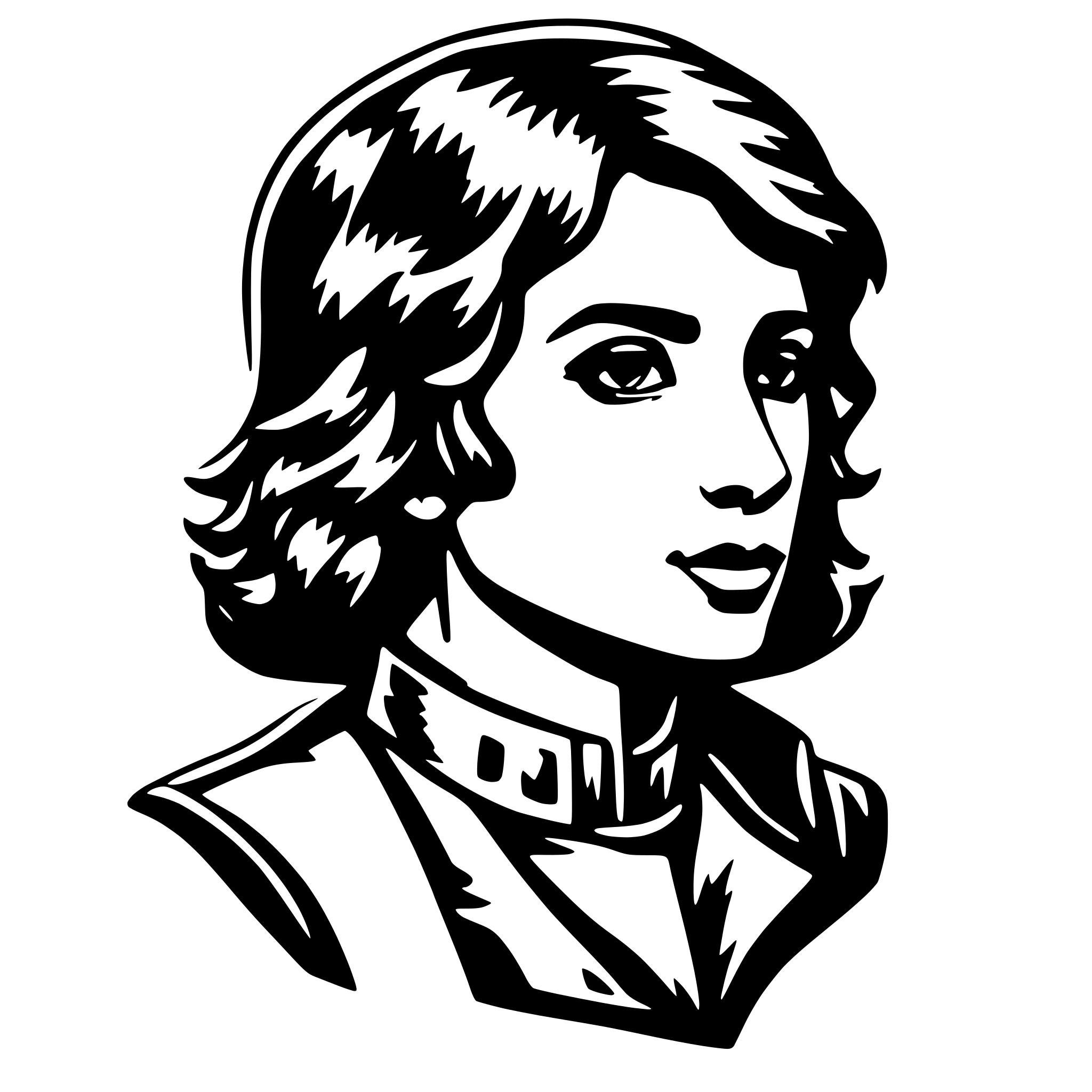 AI-generated SVG of 'DeepLearn'