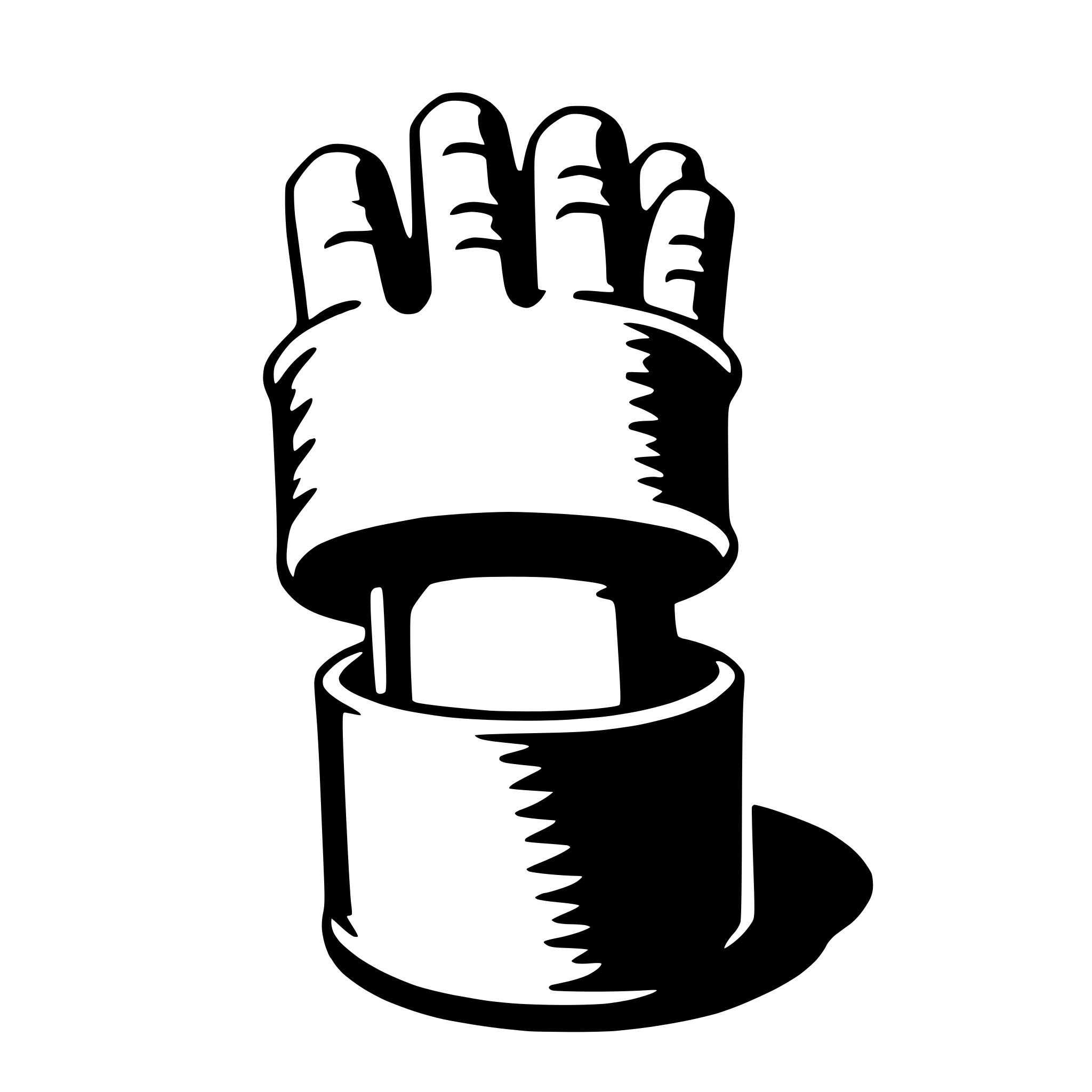 AI-generated SVG of a wristband