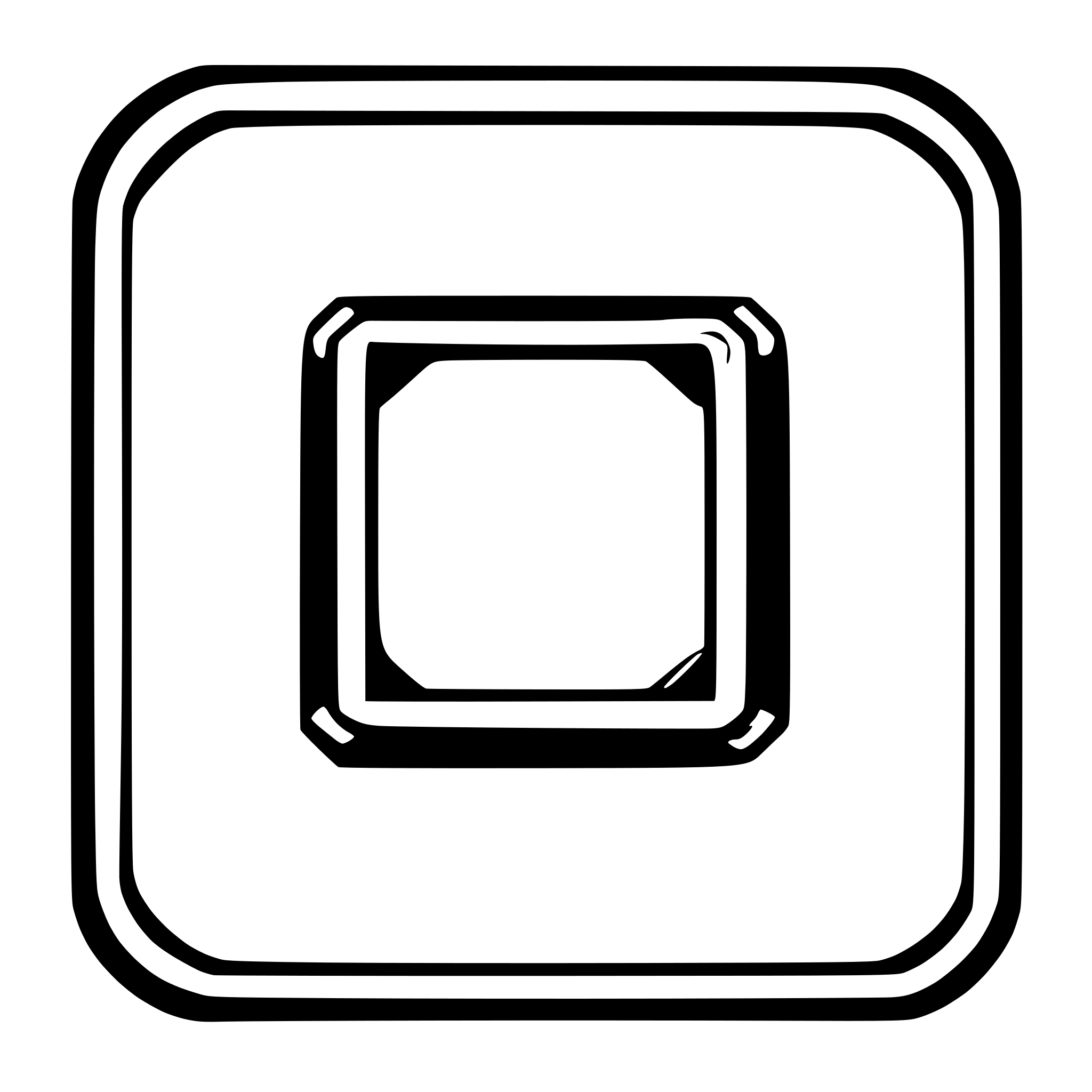 AI-generated SVG of a Square frame for a single UI element for a game