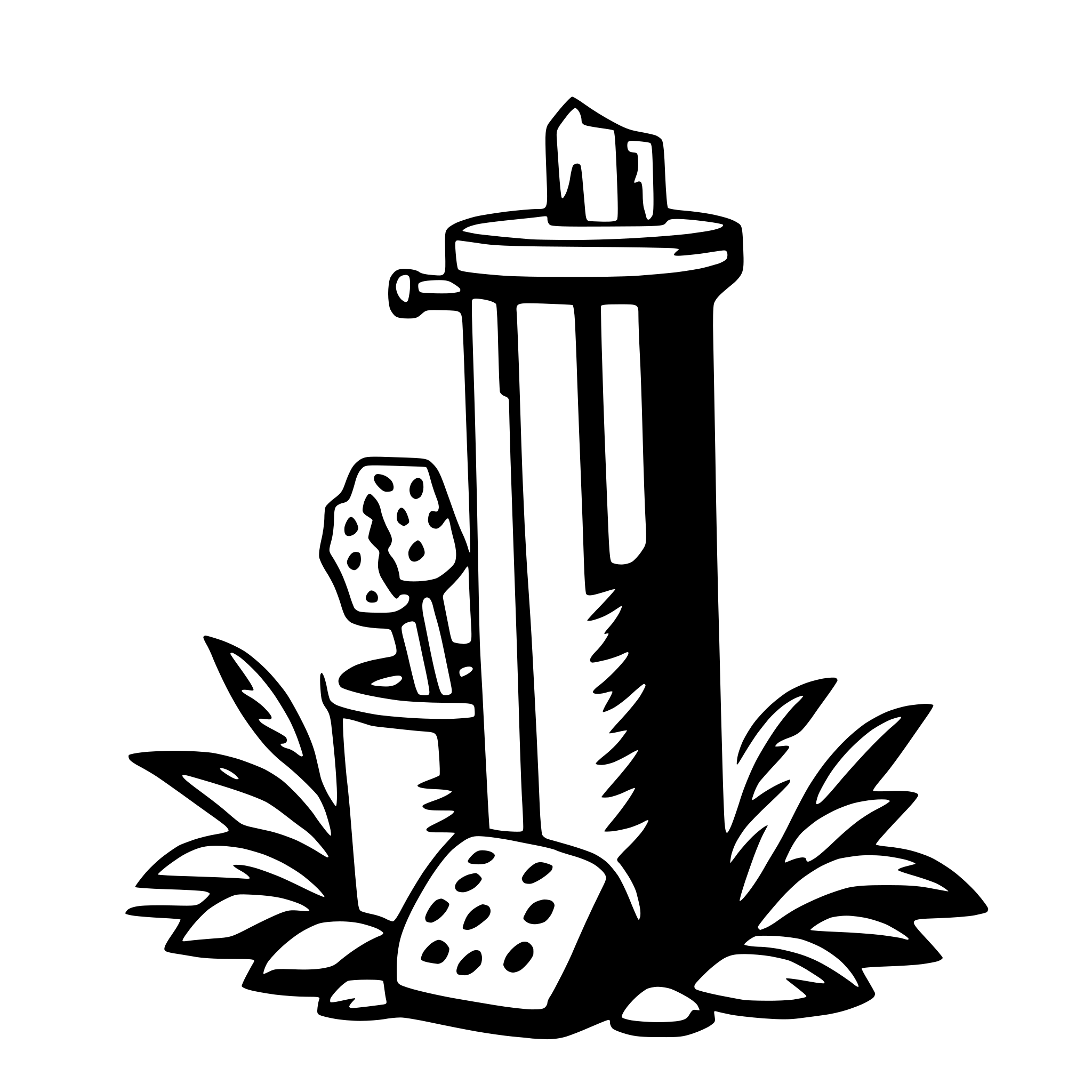 AI-generated SVG of a minestra