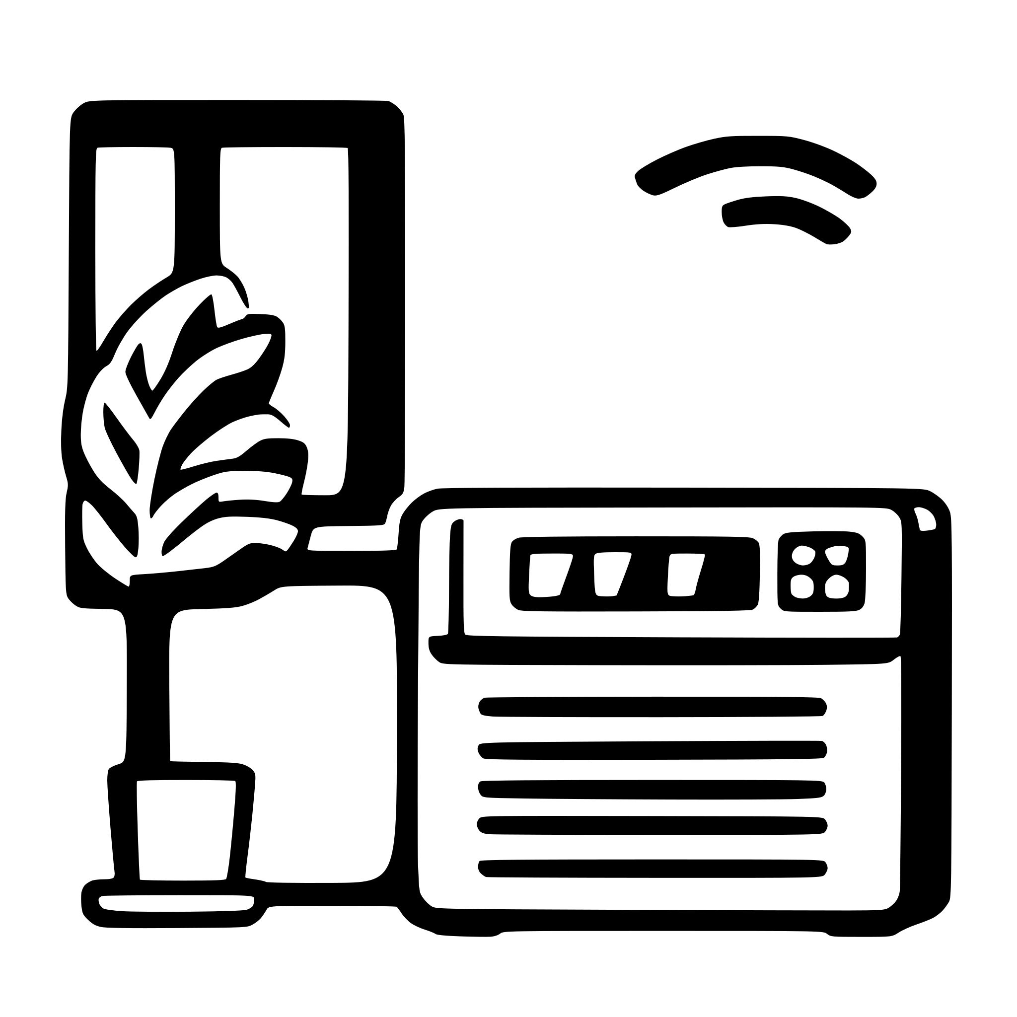 AI-generated SVG of a Window Air Conditioner icon