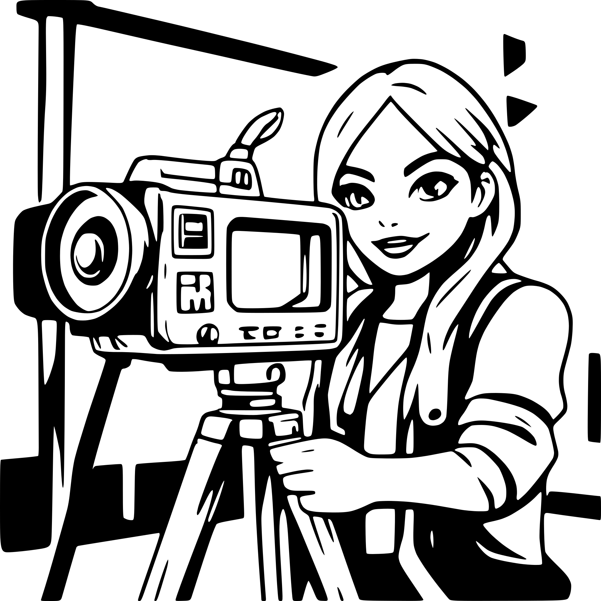 AI-generated SVG of 'video production team'
