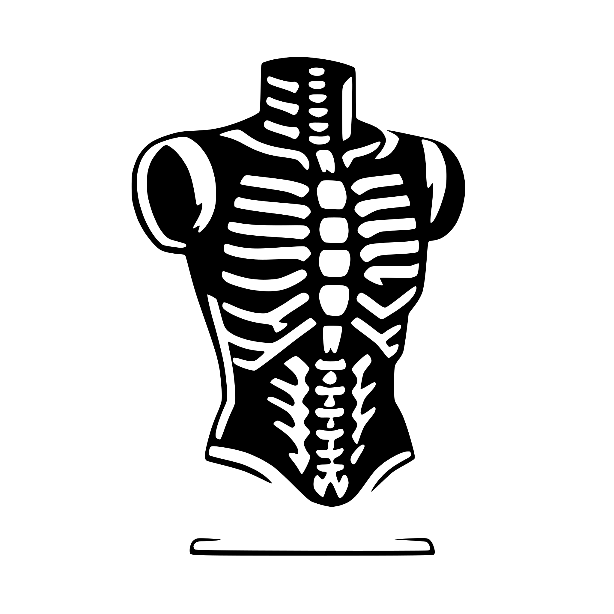 AI-generated SVG of 'chest x ray'