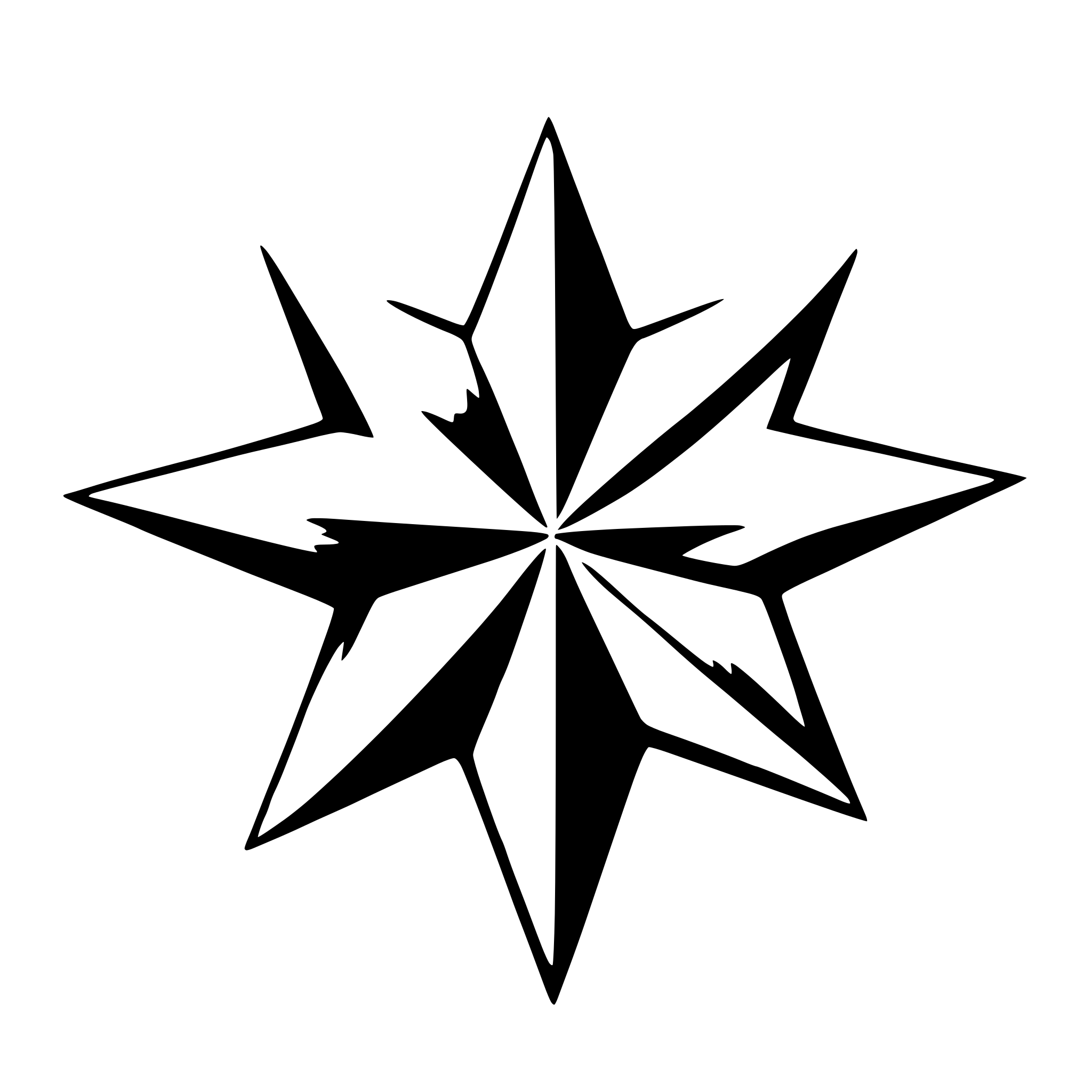 AI-generated SVG of 'a star with seven points'