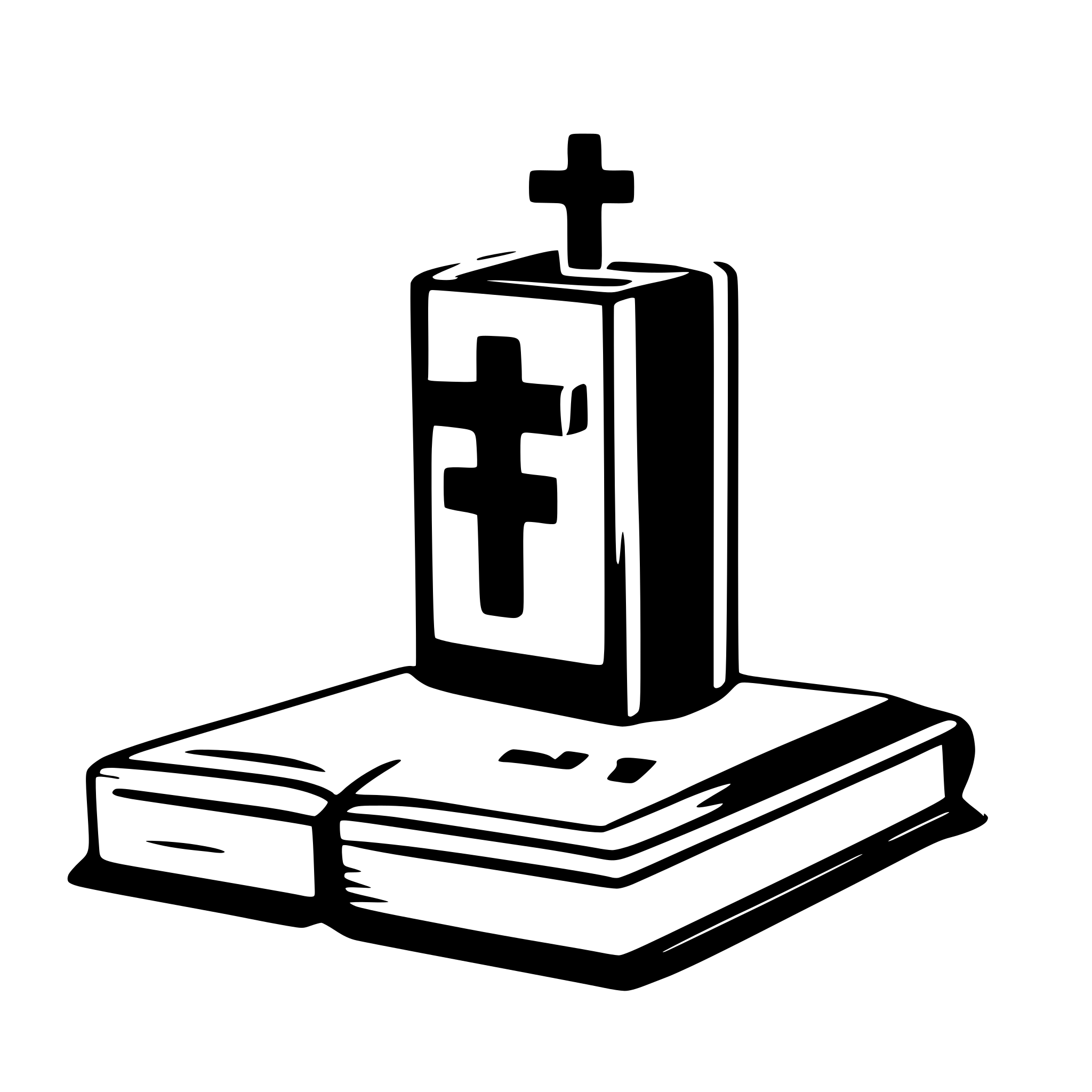 AI-generated SVG of 'book with a plus sign'