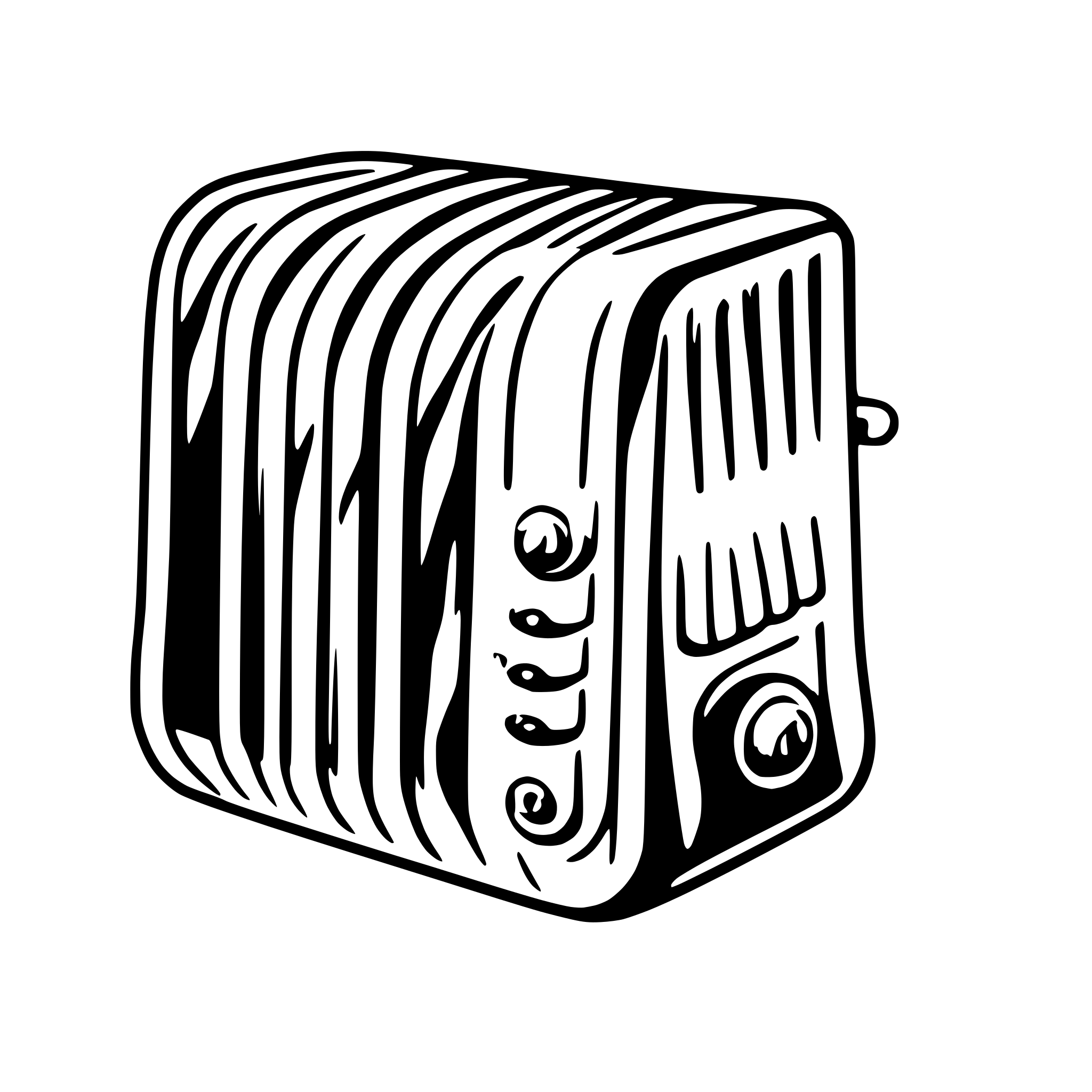 AI-generated SVG of a A minimalistic illustration focusing exclusively on the bellows of an accordion. The bellows should be represented by simple pleated lines or a geometric folding pattern to symbolize its structure. No keys, buttons, or additional elements should be included—just the accordion's central pleated section. The background should be plain and neutral, ensuring all focus is on the bellows. AI-generated SVG of a A minimalistic illustration focusing exclusively on the bellows of an accordion. The bellows should be represented by simple pleated lines or a geometric folding pattern to symbolize its structure. No keys, buttons, or additional elements should be included—just the accordion's central pleated section. The background should be plain and neutral, ensuring all focus is on the bellows.