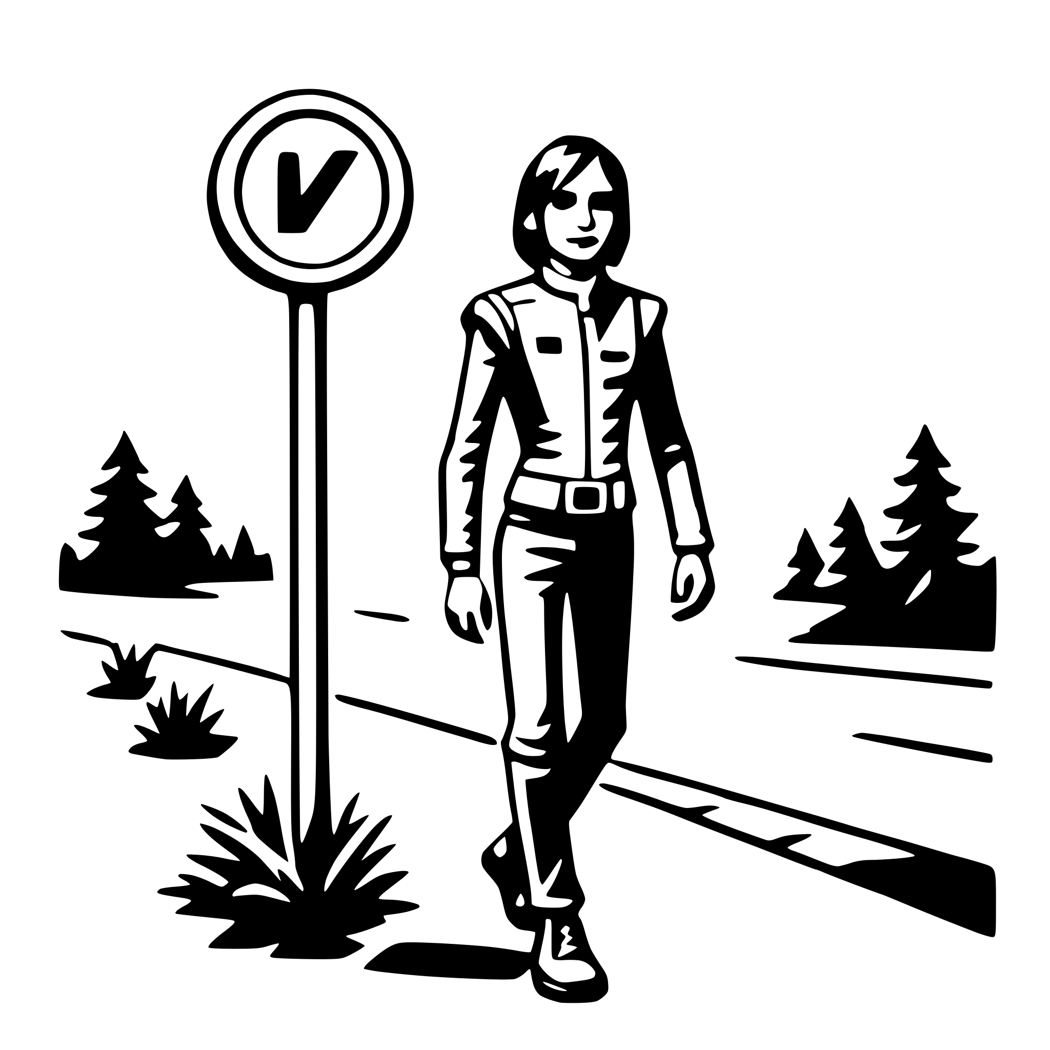AI-generated SVG of a crossover