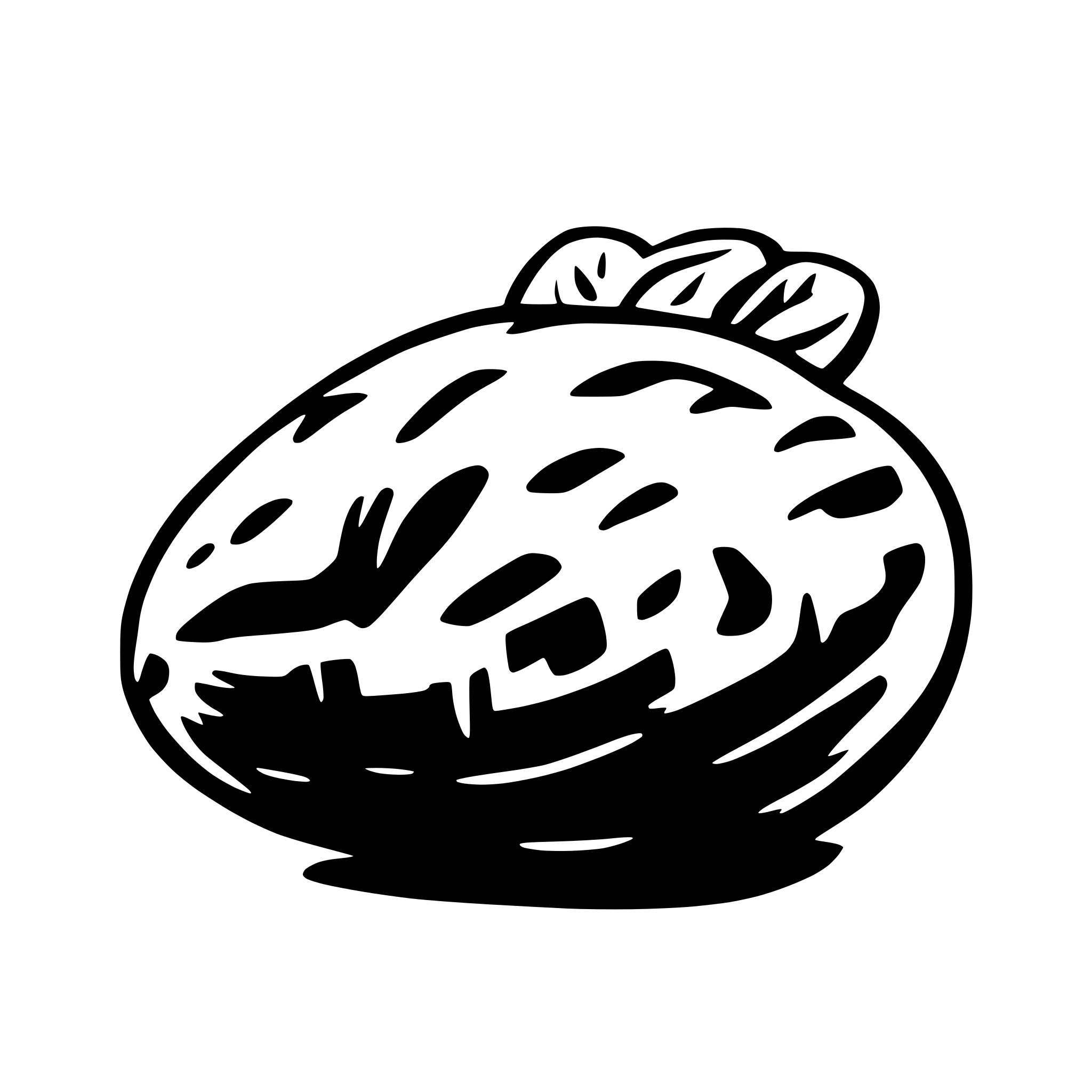 AI-generated SVG of a potato