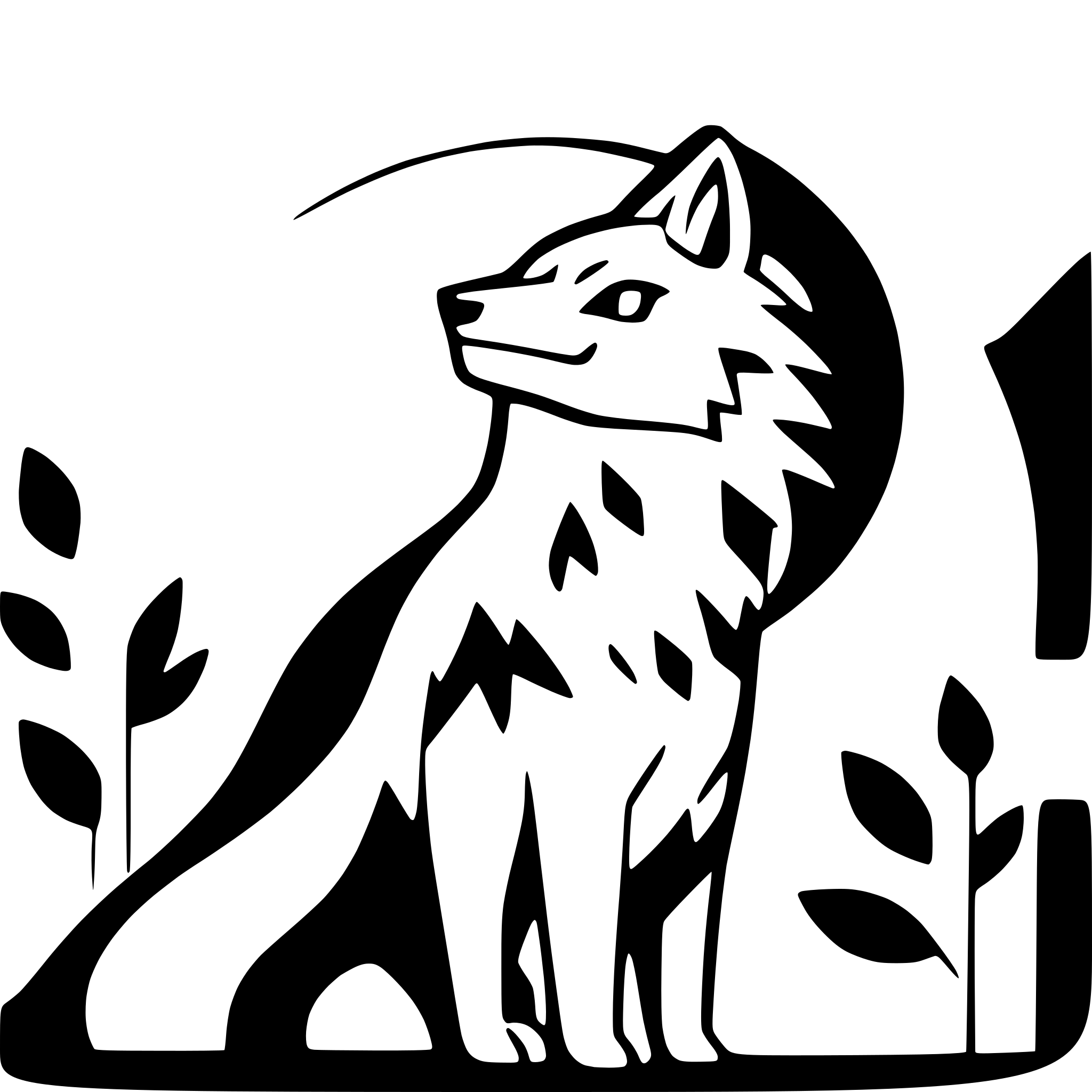 AI-generated SVG of 'wolf howling at moon'