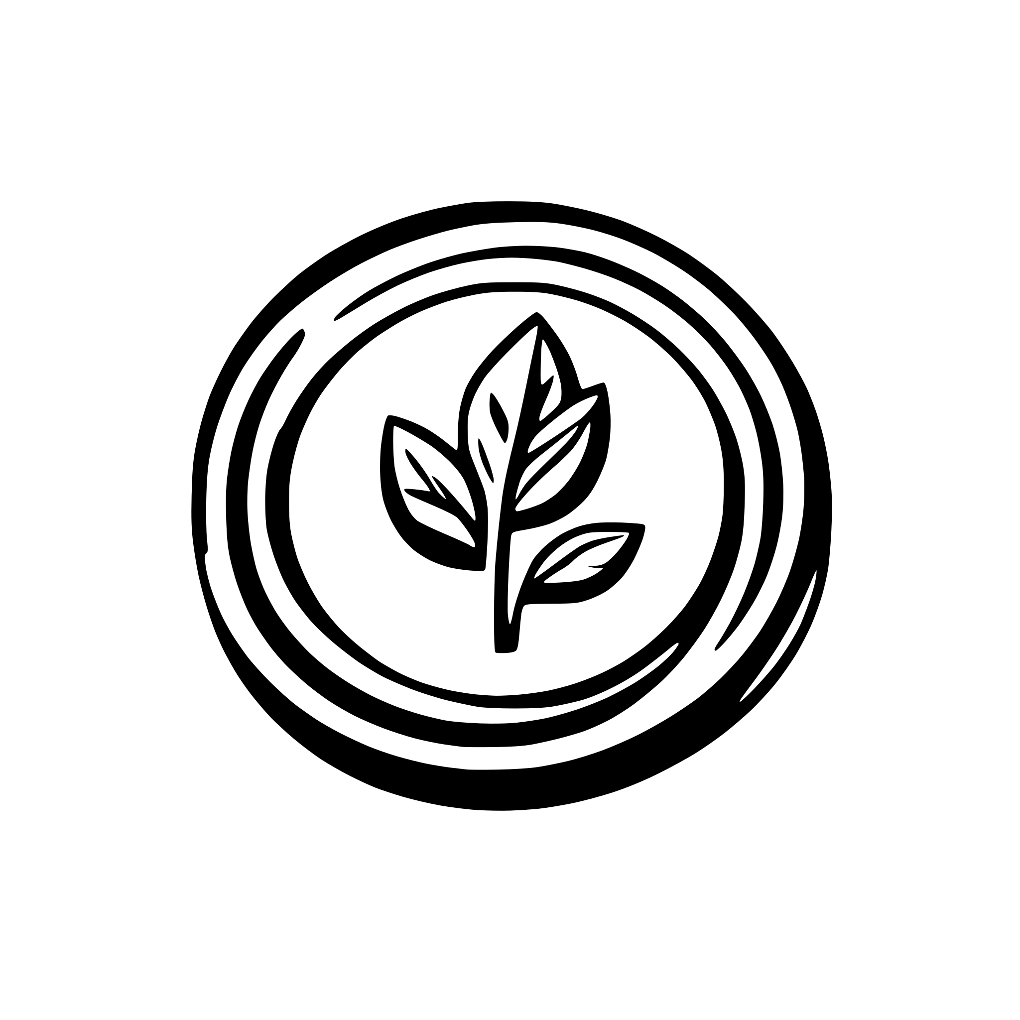 AI-generated SVG of 'quotes border logo'