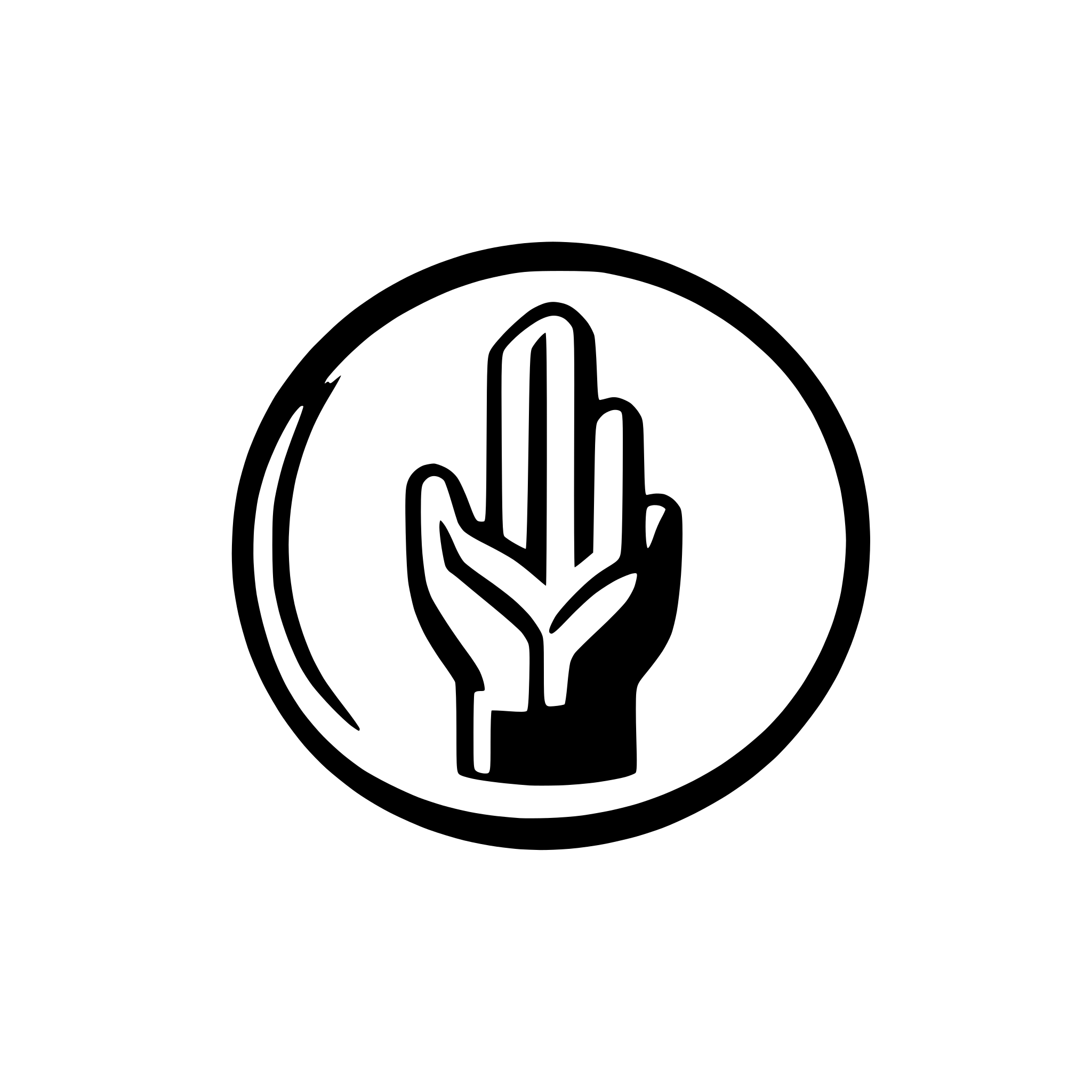 AI-generated SVG of 'peace in hormony'