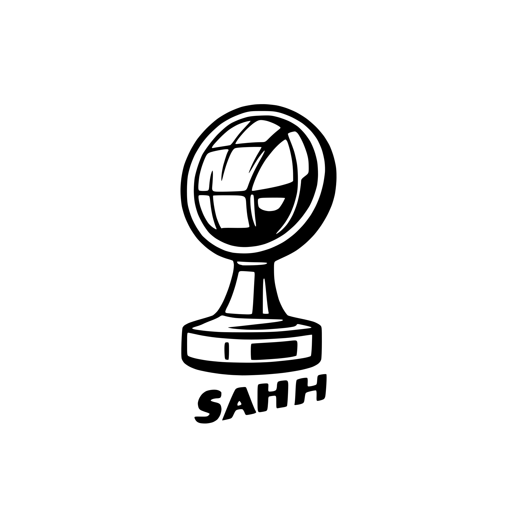 AI-generated SVG of 'logo for a website that contains the name 'SatHD Regional' with the theme of satellite and digital TV in Brazil'
