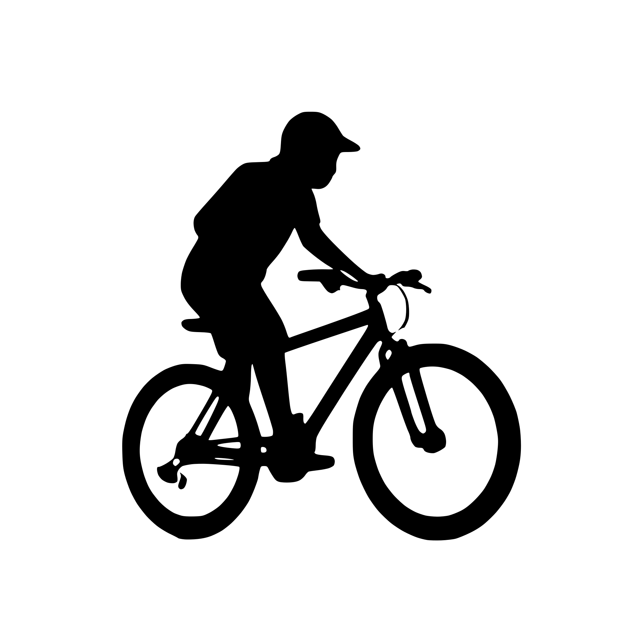 AI-generated SVG of a mountainbike nostalic
