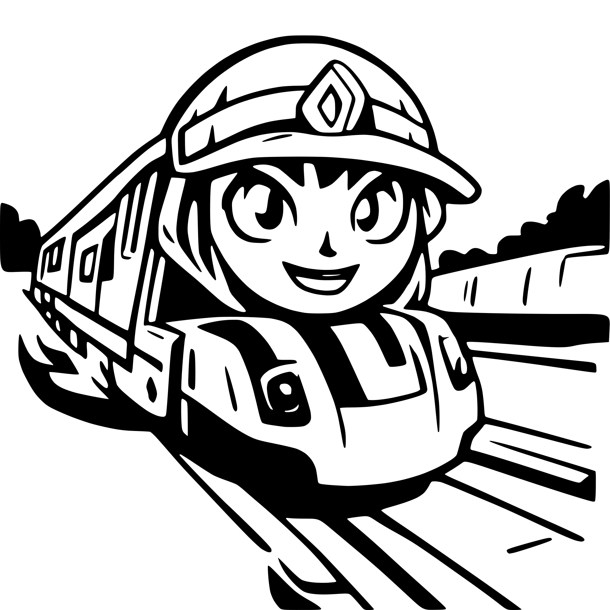 AI-generated SVG of a cartoonish railorad disappering