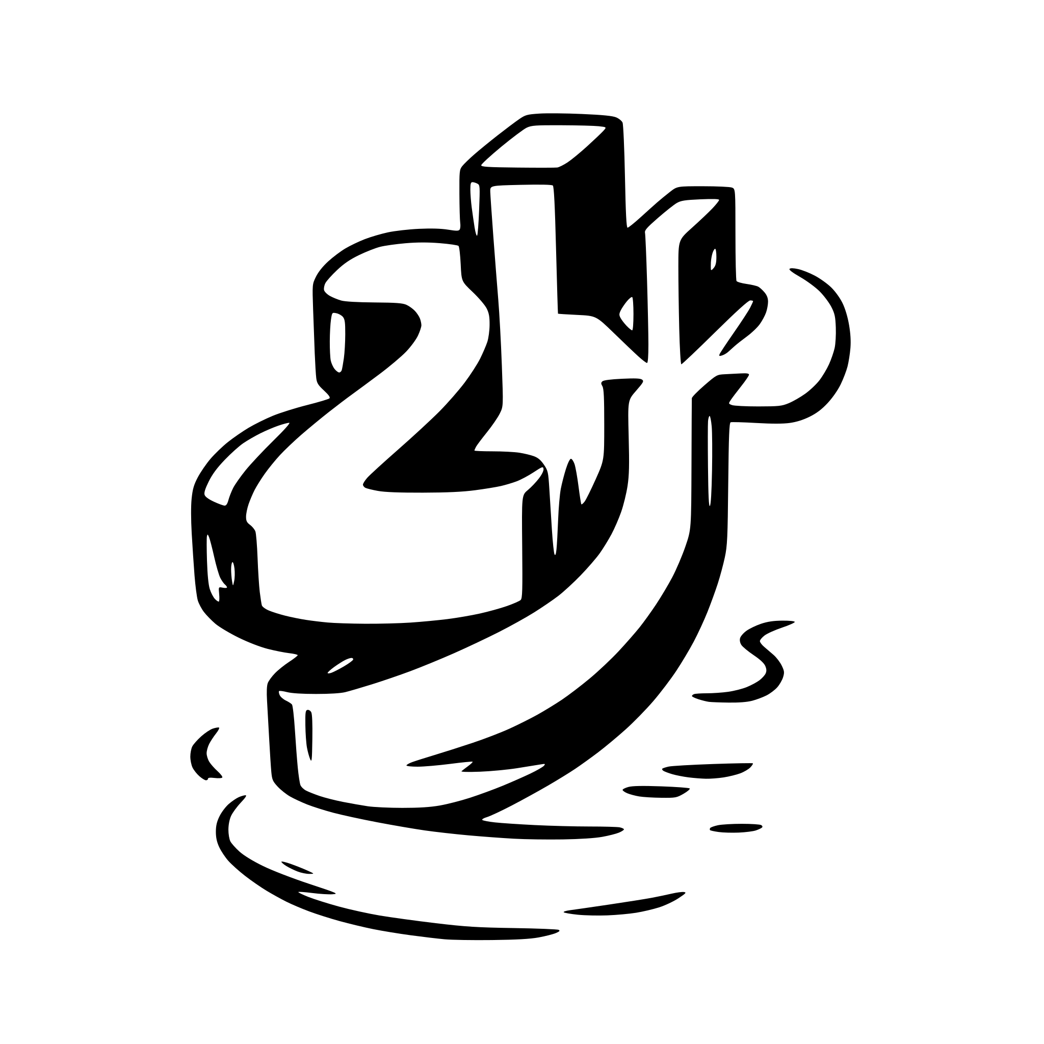 AI-generated SVG of 'DL in cursive'