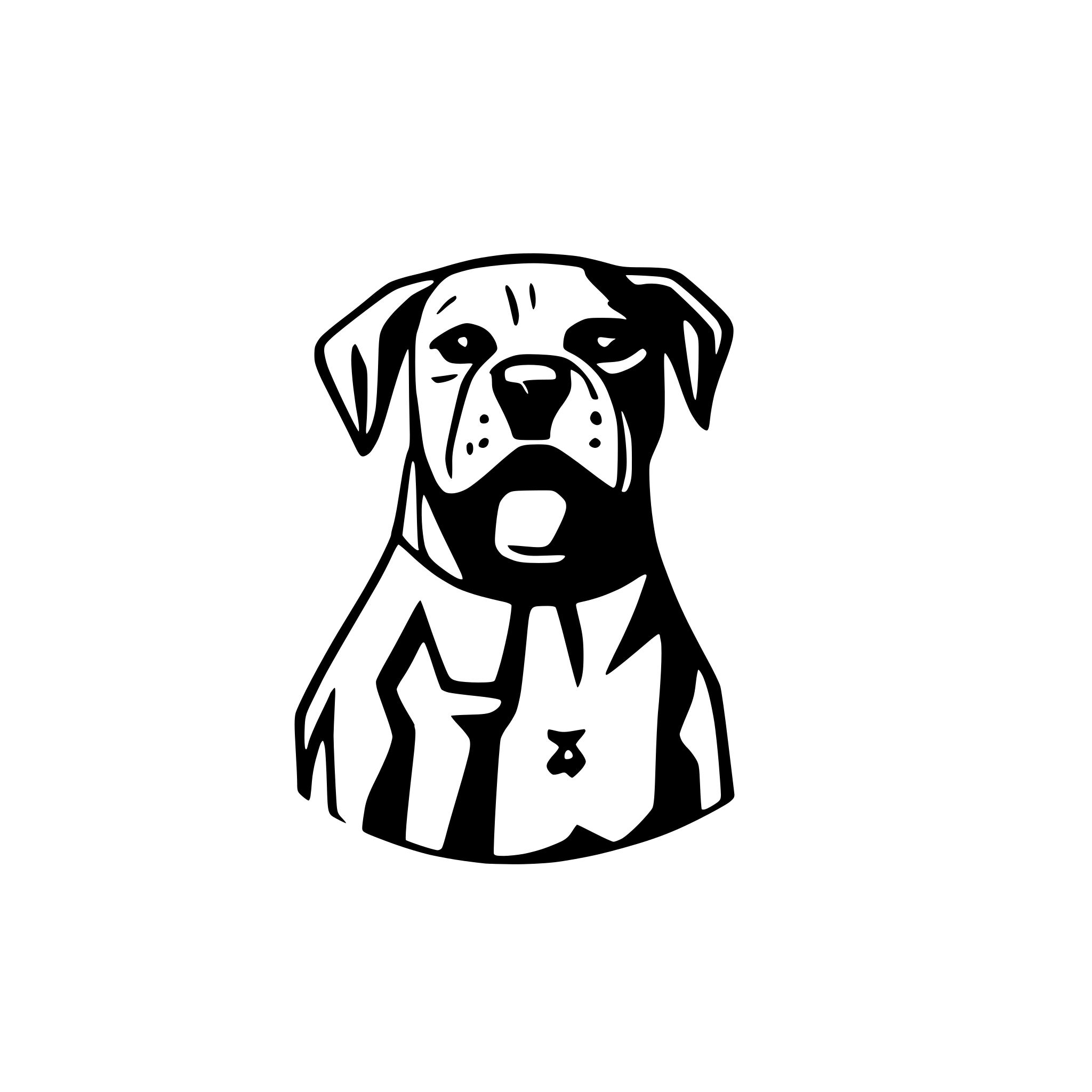 AI-generated SVG of a I want a logo that says " I got that Dawg in me " and in the middle I want a picture of a mean pitbull. put " I got that " on top of the picture and on the bottom of the picture put "dawg in me' In a arching fashion