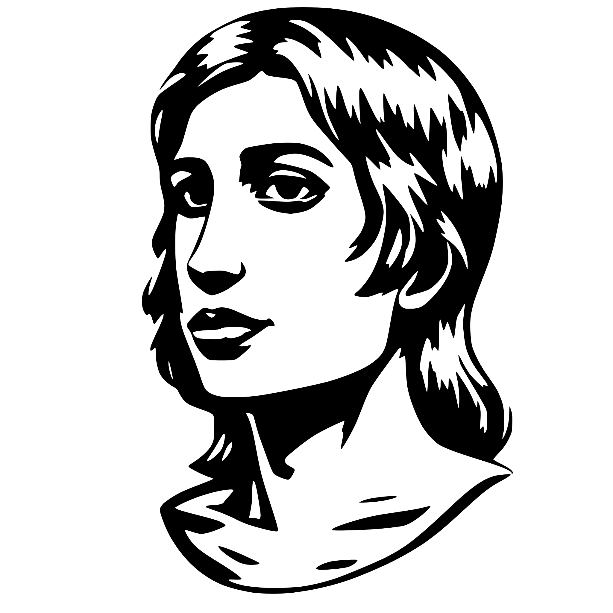 AI-generated SVG of 'full Human body part'