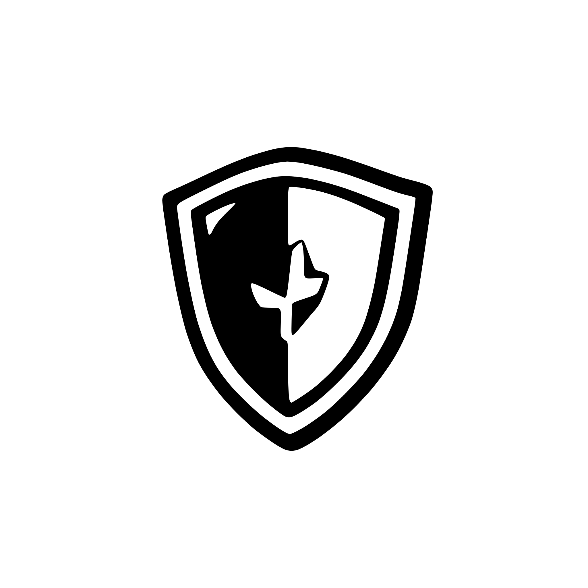 AI-generated SVG of 'create a shield icon'