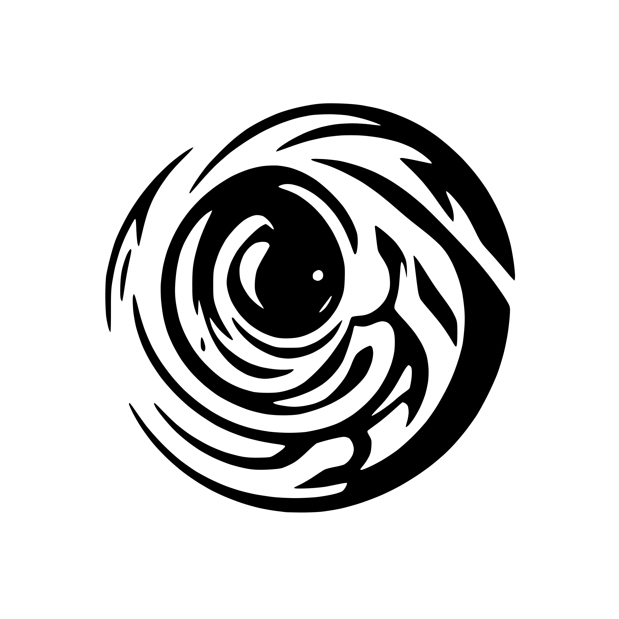 AI-generated SVG of a Create a flat vector, illustrative-style abstract concept logo design for a business automation company named 'Automantix'. Employ a swirling motion graphic suggesting both fluidity and control, with subtle nods to infinity. Utilize teal and midnight blue to symbolize intelligence and trust against a white background. Do not show any realistic photo detail shading.