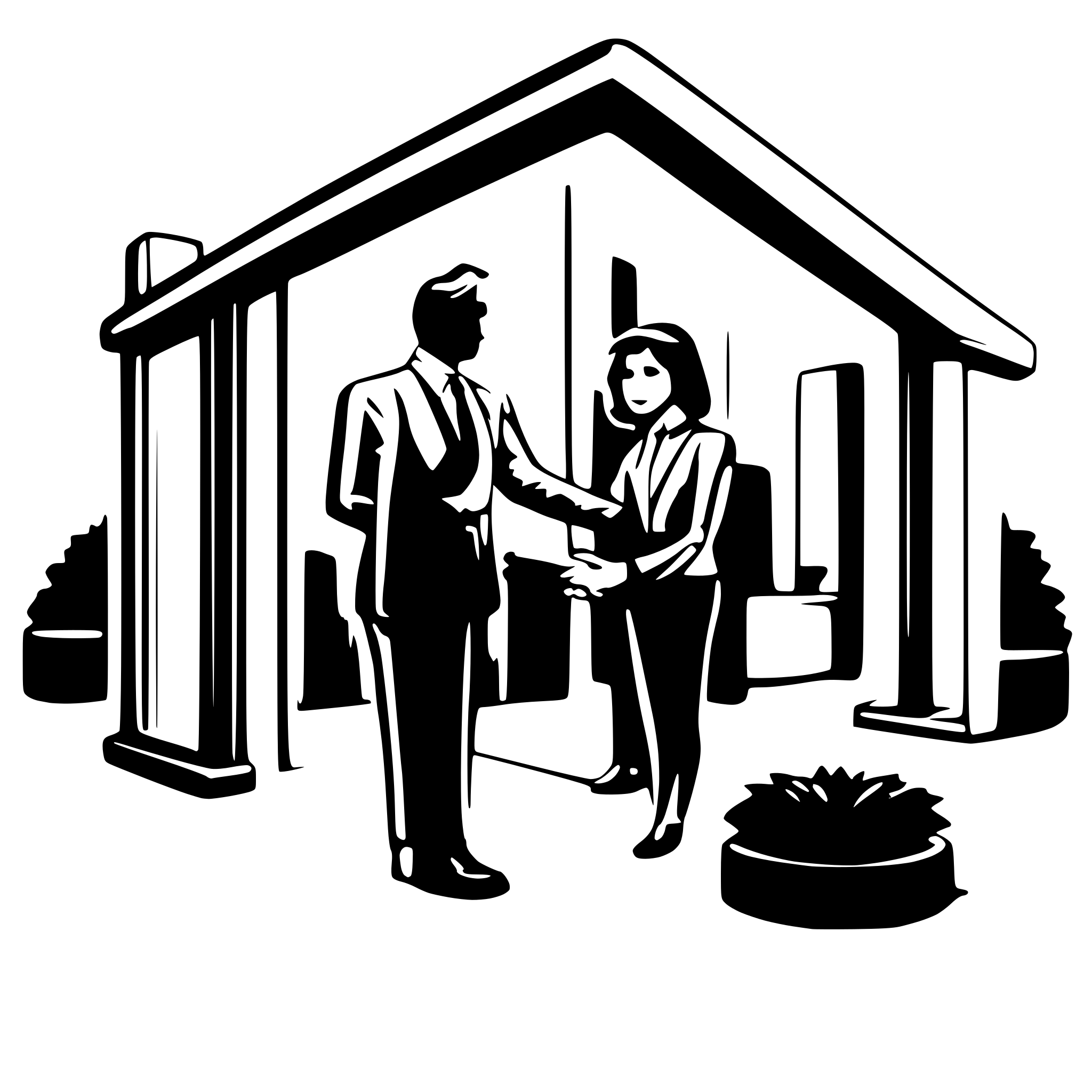 AI-generated SVG of a Generate the svg background for login page related to insurance agent onboarding