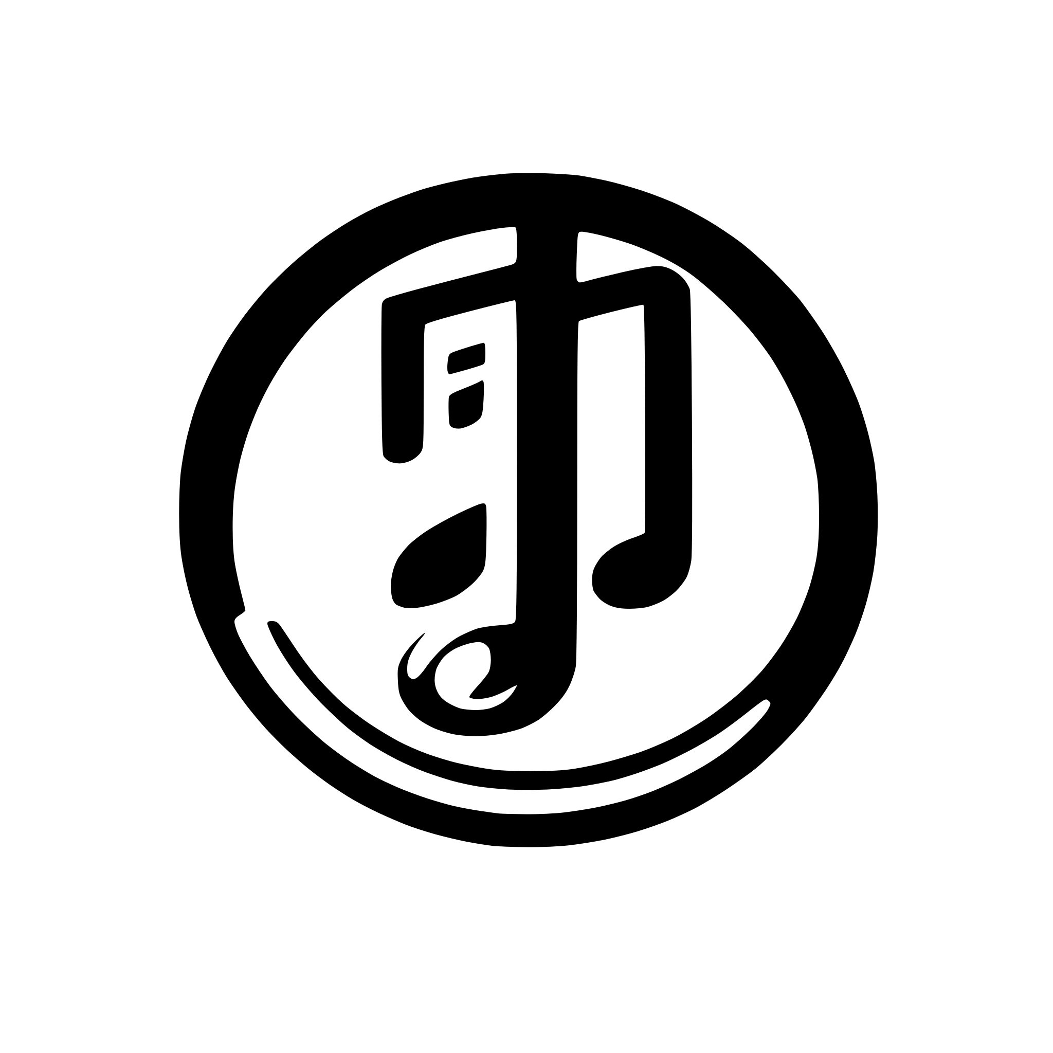 AI-generated SVG of a 1/8th shaped note, with black border, on the music sheet of 4 lines, inside the circle of the note must be the user icon