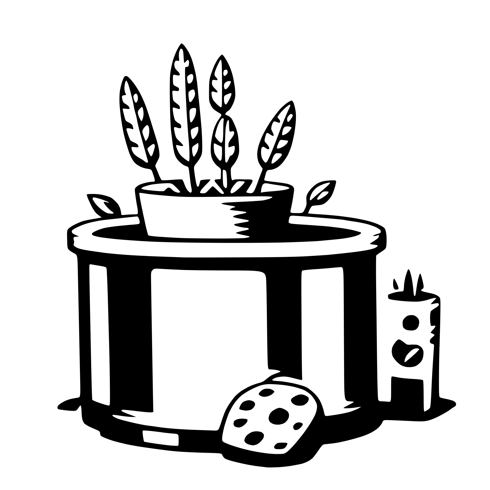 AI-generated SVG of a geb
