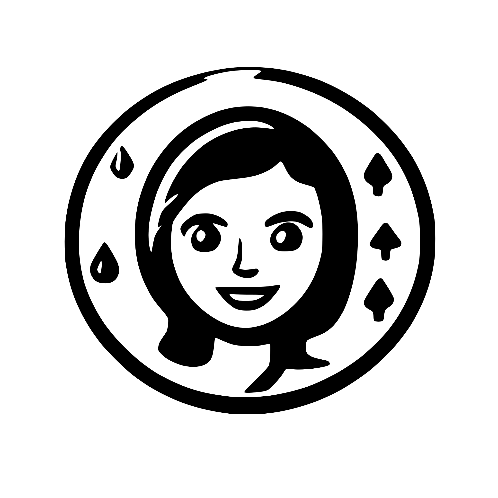 AI-generated SVG of a Facebook attraction reducing icon
