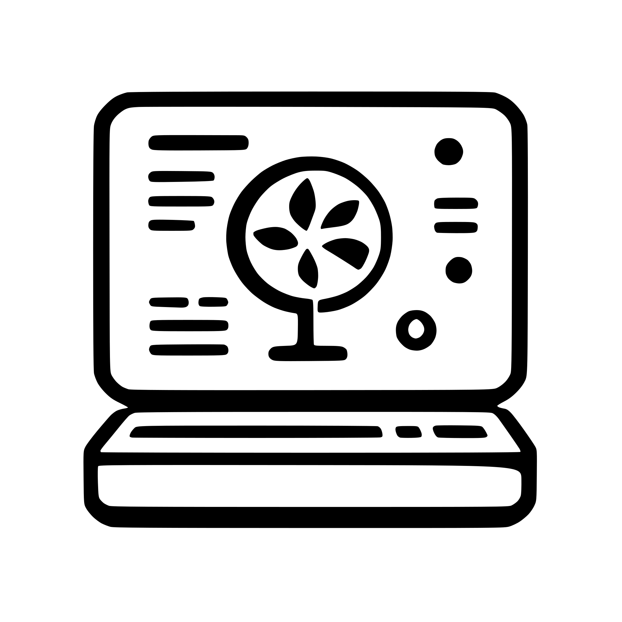 AI-generated SVG of 'computer icon'