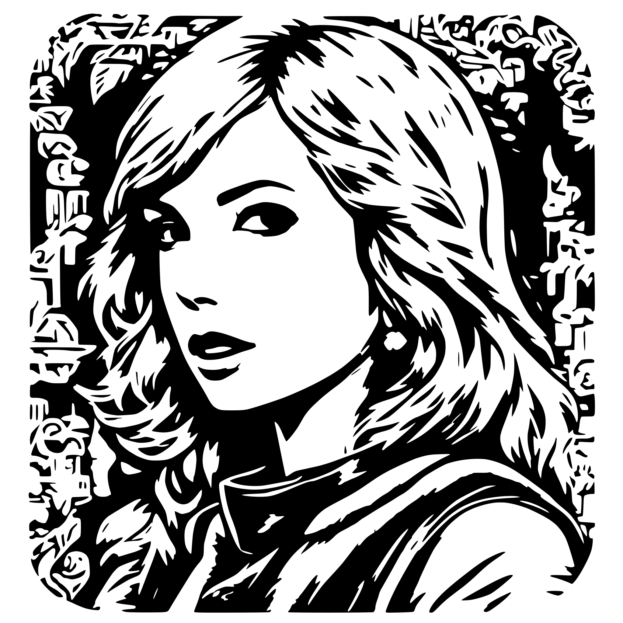 AI-generated SVG of 'Tayor Swift cold'