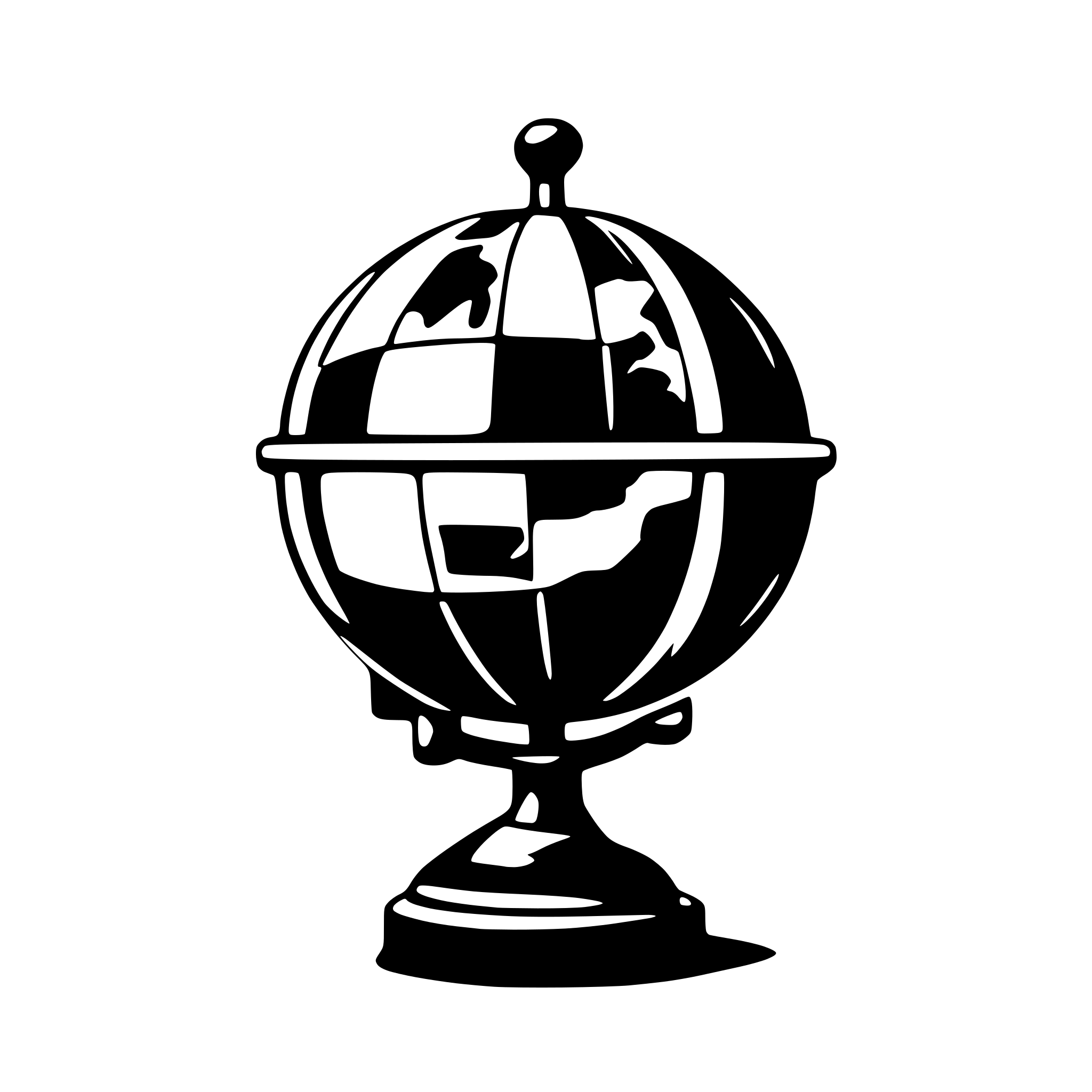 AI-generated SVG of 'Fortune globe'