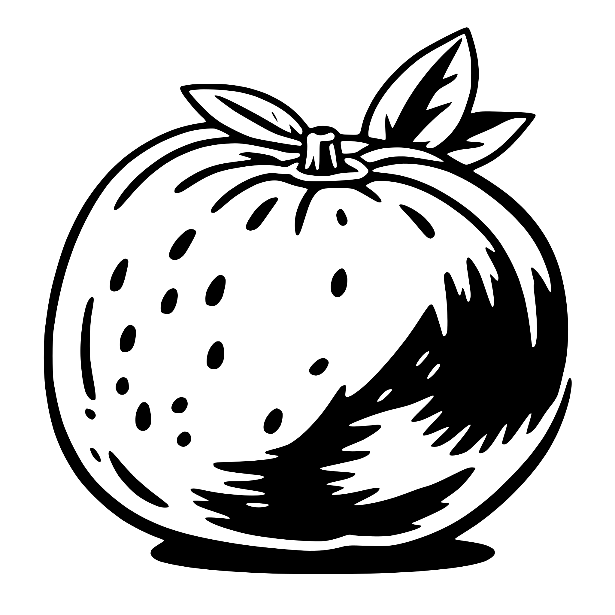AI-generated SVG of 'pomelo'