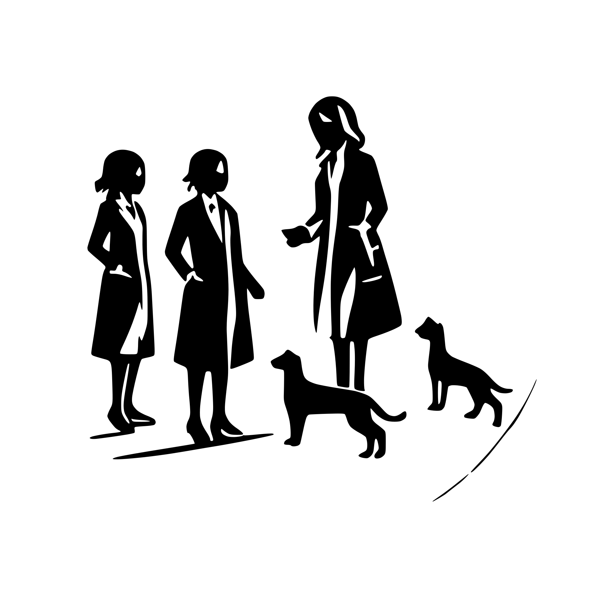 AI-generated SVG of a veterinarians forming a team