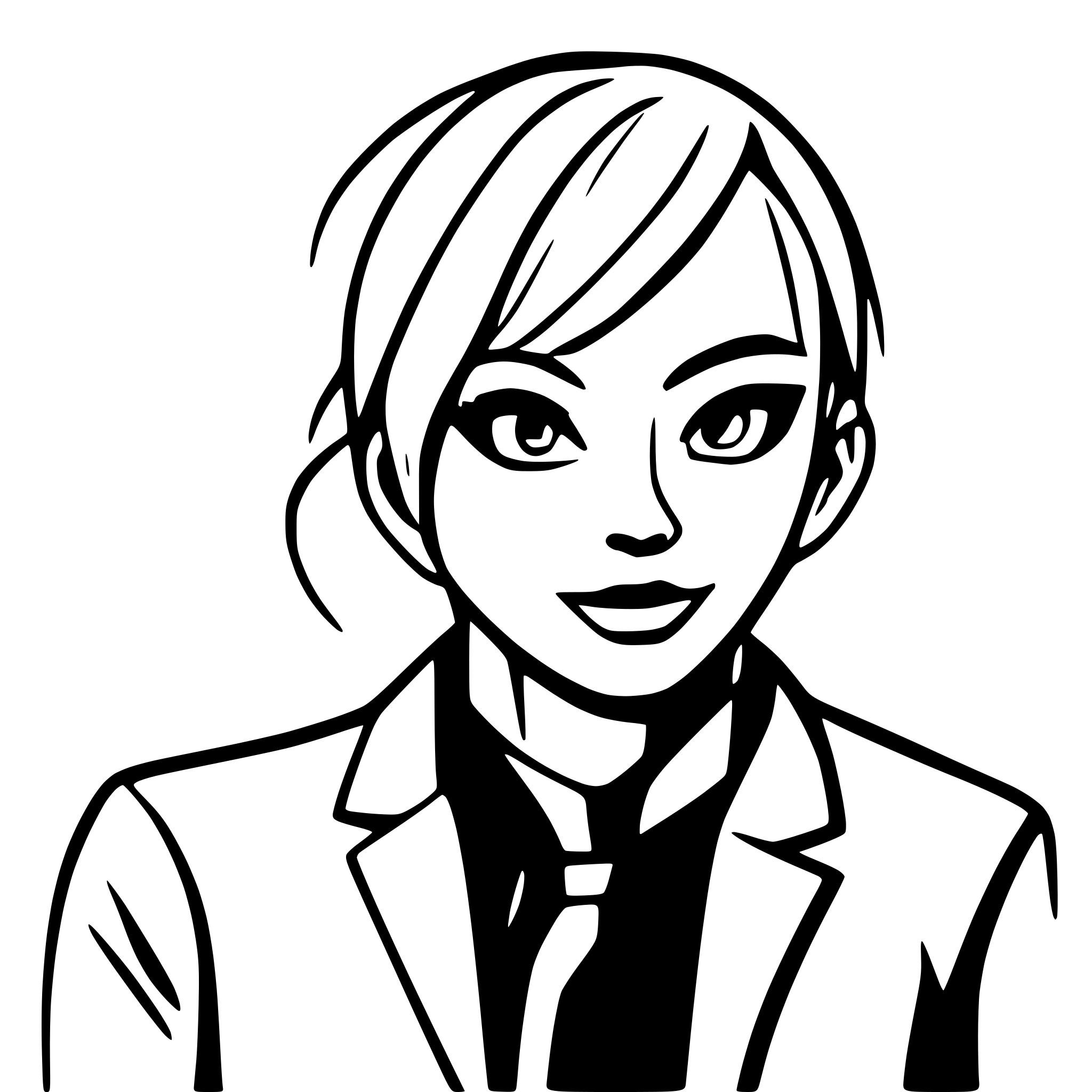 AI-generated SVG of a a Comedy Mask and a Tragedy Mask side by side