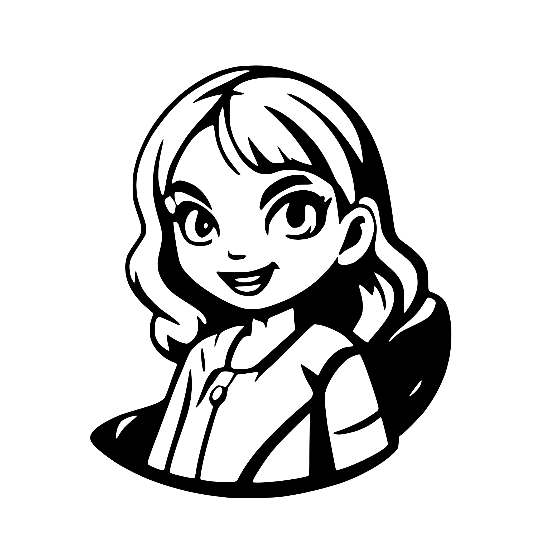AI-generated SVG of a wave