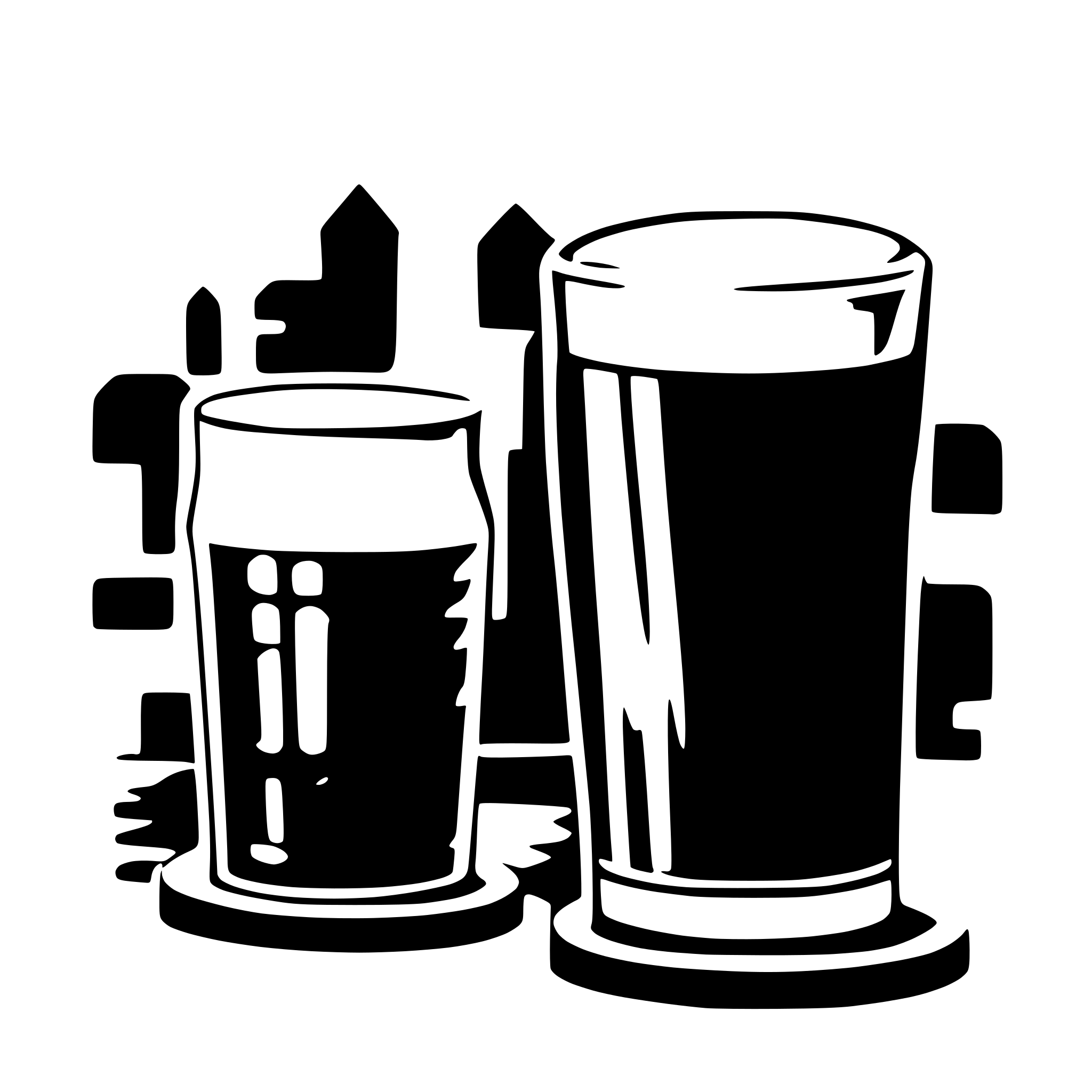AI-generated SVG of a order beer app