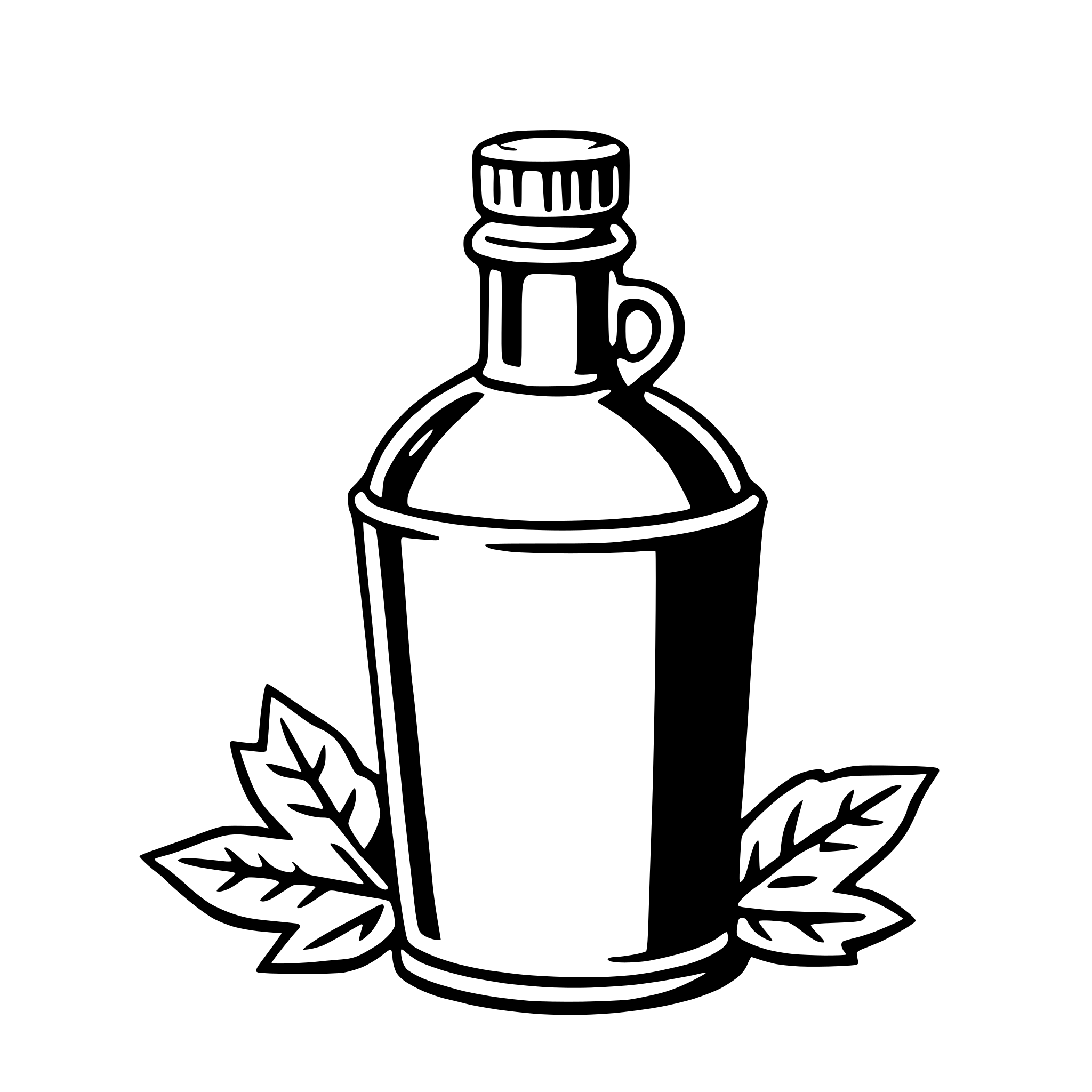 AI-generated SVG of 'maple syrup'