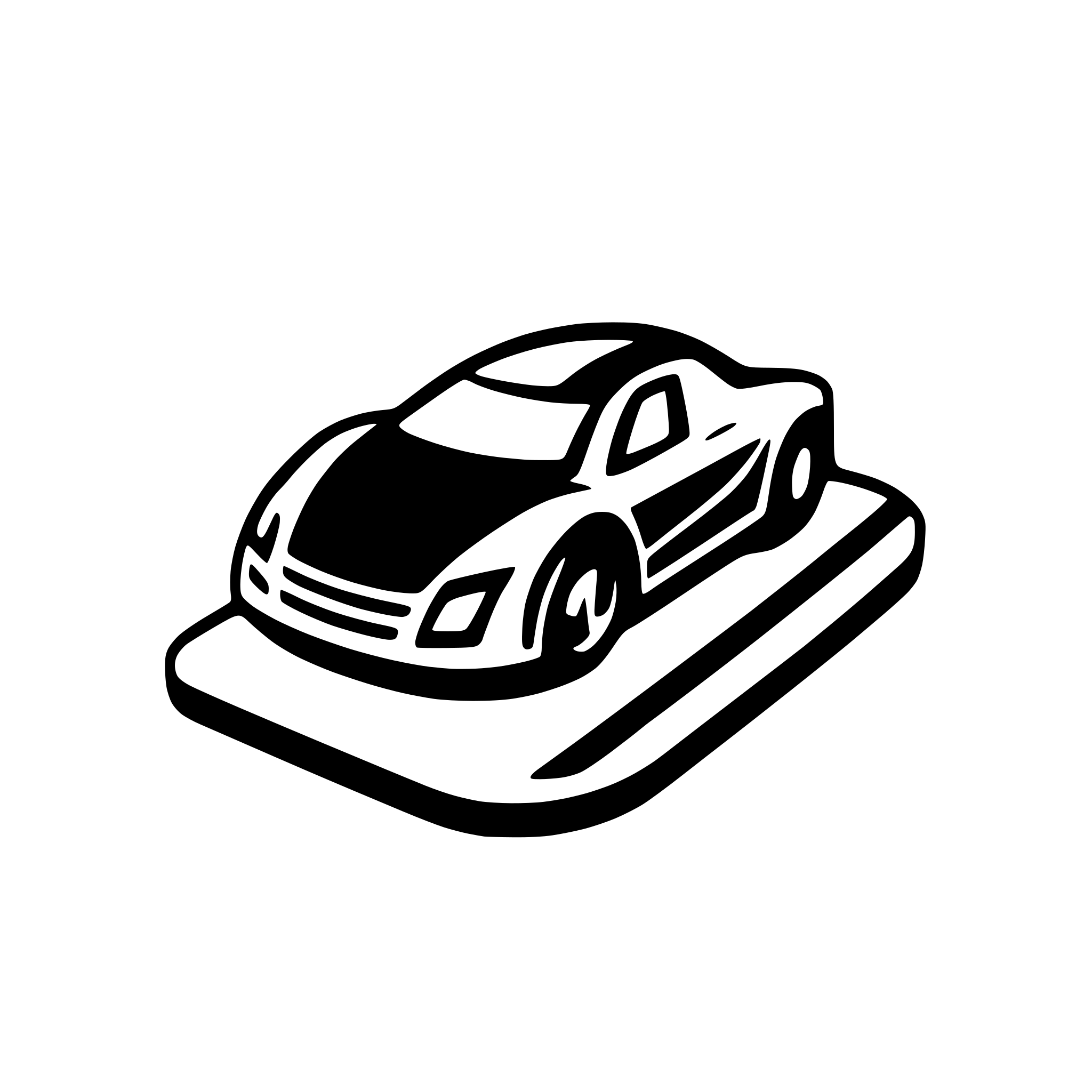 AI-generated SVG of 'Car switching road fast'