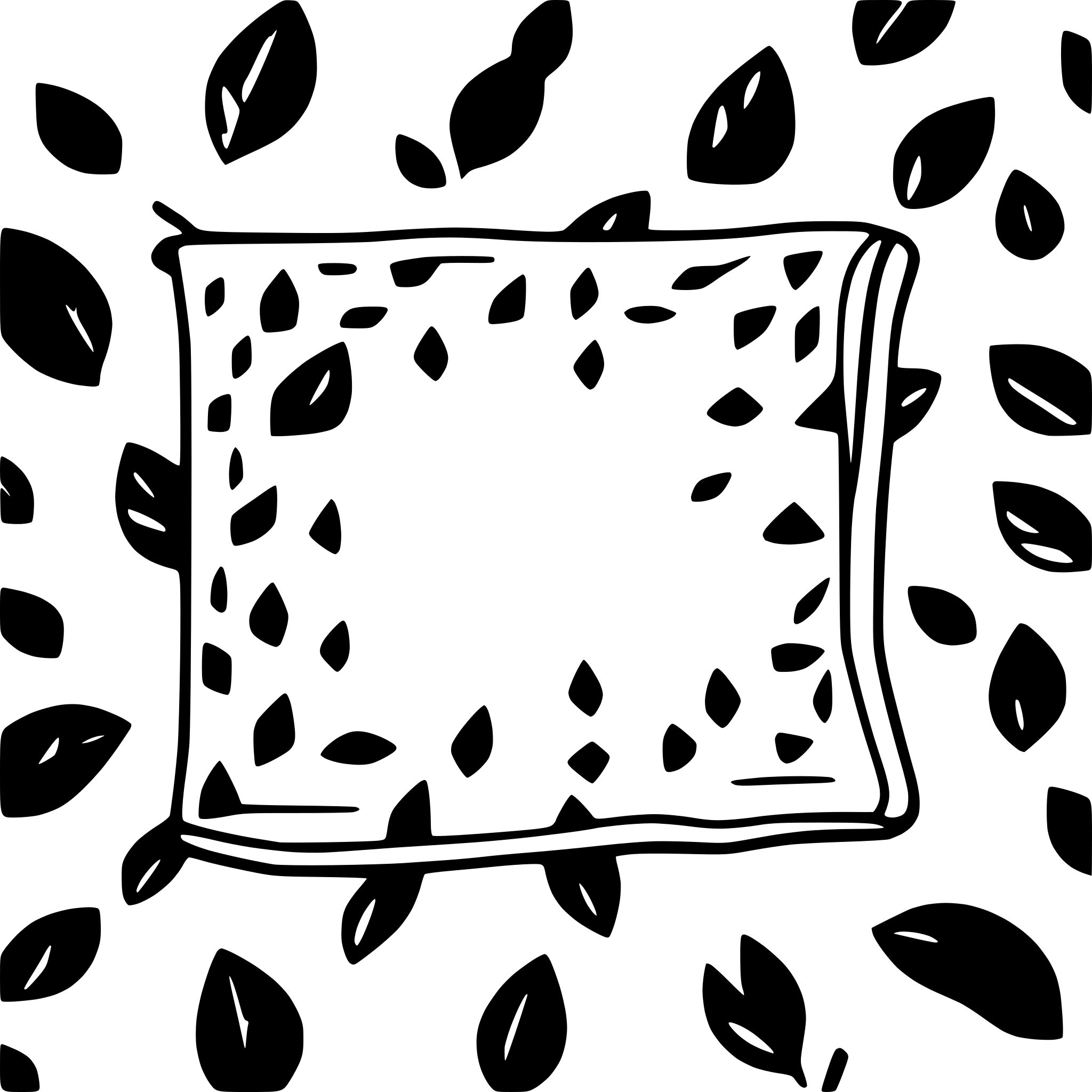 AI-generated SVG of 'a piece of fabric in shape of square'